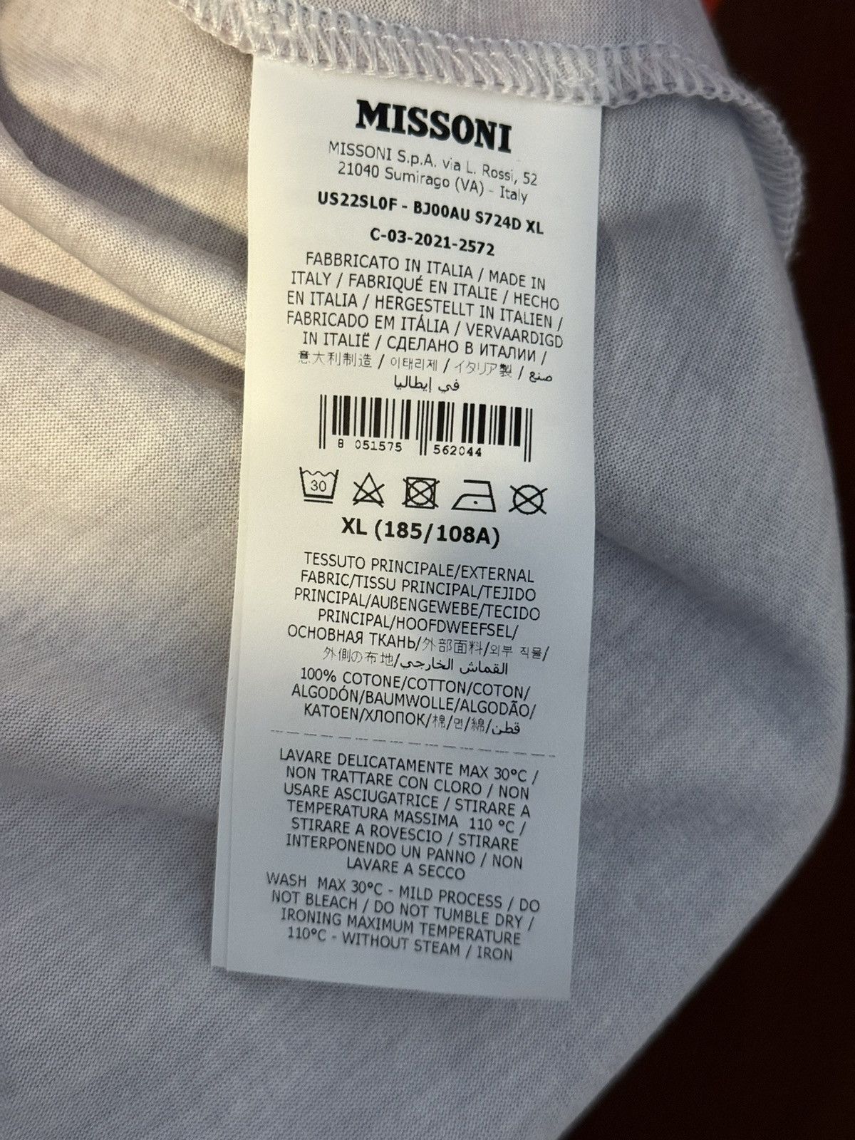 Missoni Missoni Gradient Print T-Shirt Size US XL / EU 56 / 4 - 4 Thumbnail