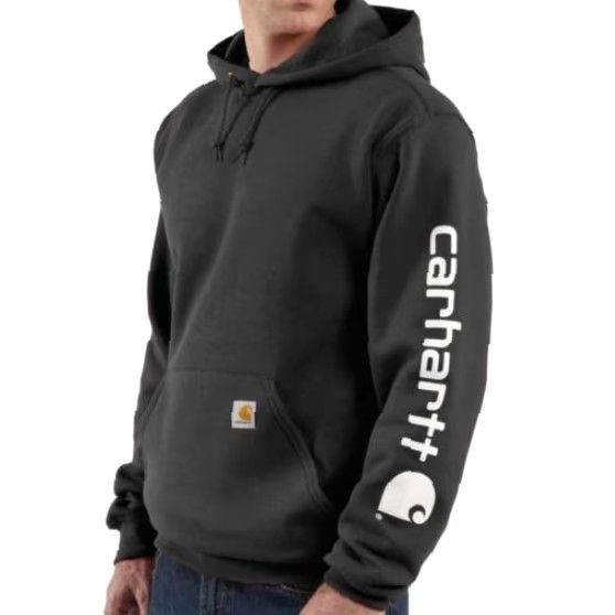 Carhartt Carhartt Hoodie Sweatshirt Men M Loose Pullover K288 TS0288-M Workwear Utility Slim? Relaxed? (Adapted) Size US M / EU 48-50 / 2 - 2 Thumbnail