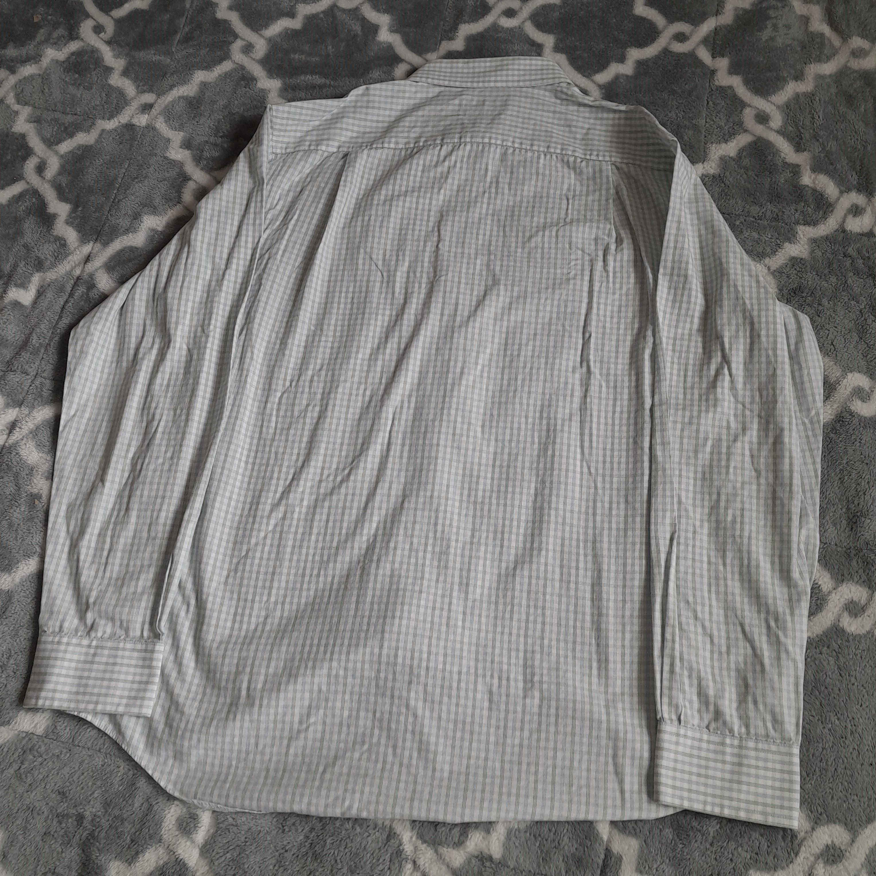 Croft & Barrow Croft & Barrow Men's Blue Striped Long Sleeve Dress Shirt 16 Size US M / EU 48-50 / 2 - 6 Thumbnail