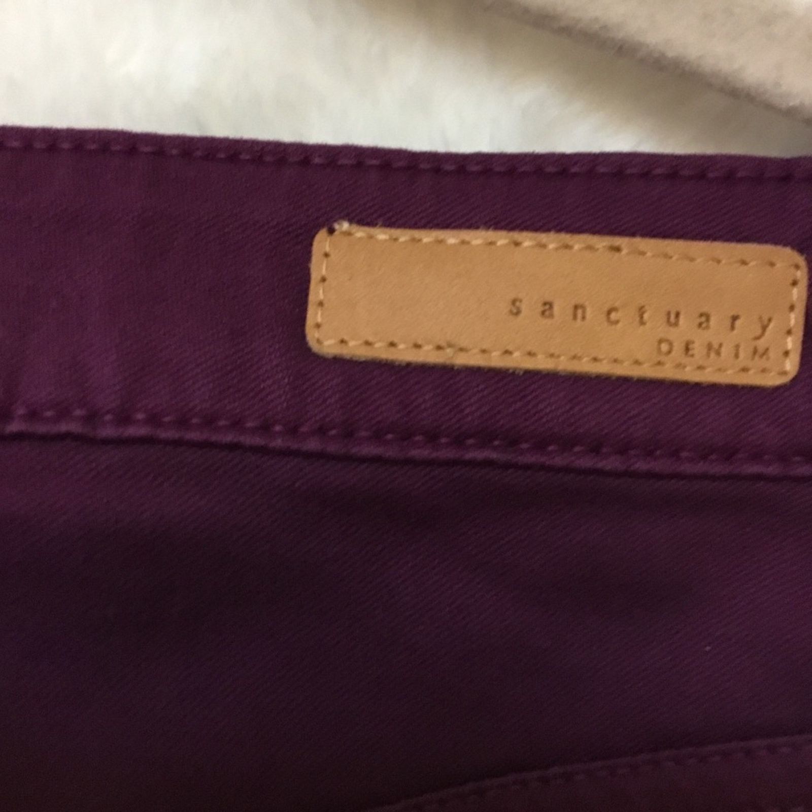 Other Sanctuary Maroon Charmer Jean Size 27" / US 4 / IT 40 - 6 Thumbnail