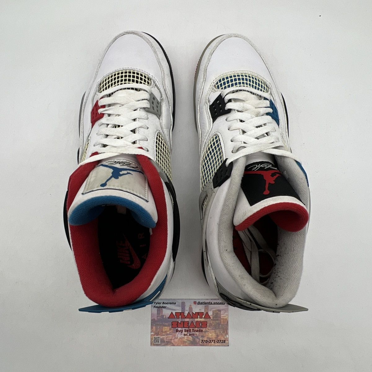 Jordan Brand Air Jordan 4 what the 4 Size US 11.5 / EU 44-45 - 6 Thumbnail