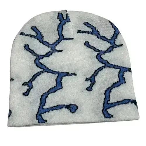 VIBE Beanies Knitted Fluorescent Cute Hat Size ONE SIZE - 1 Thumbnail
