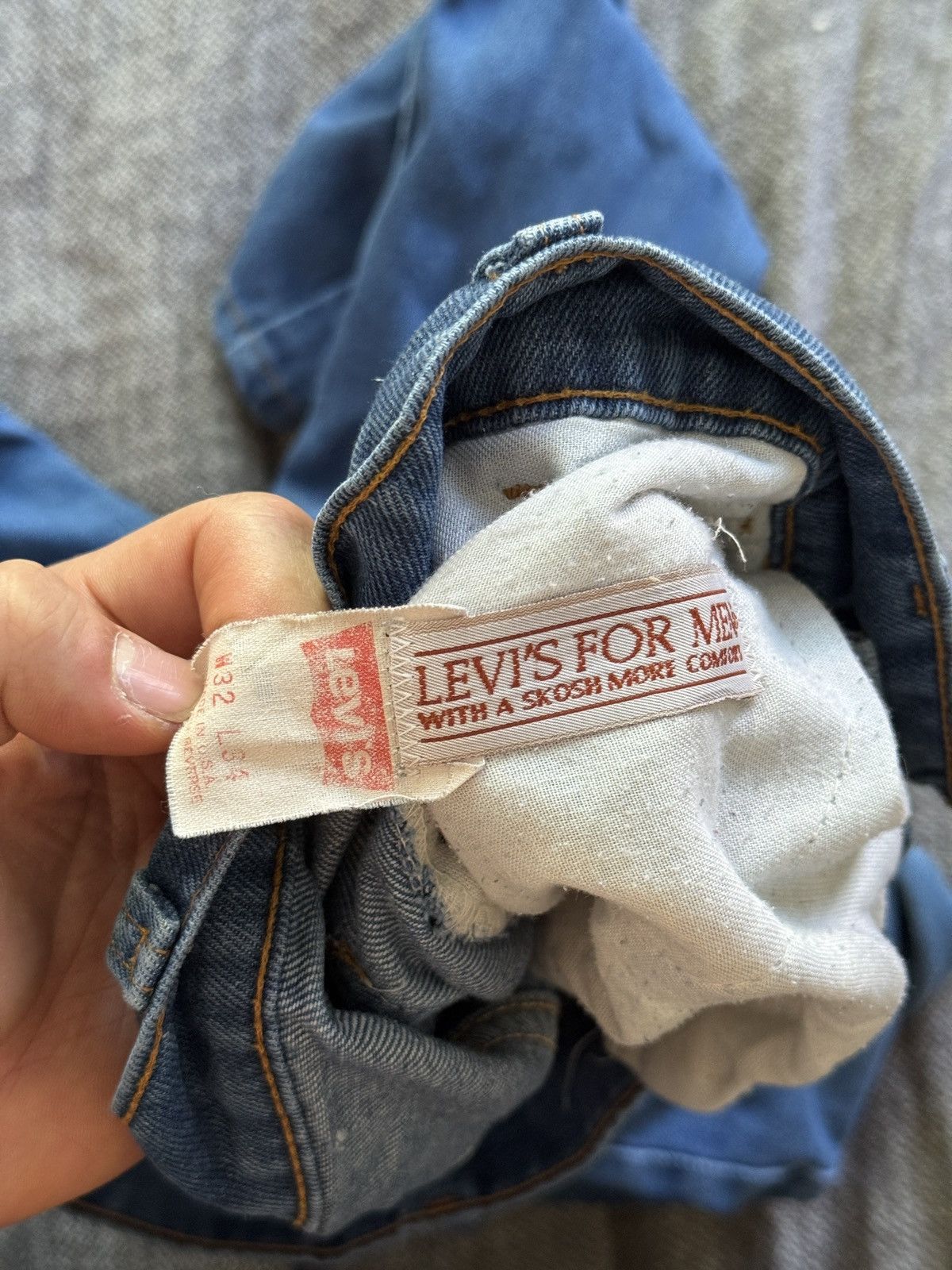 Levi's Vintage Clothing Vintage Orange Tab Levi Jeans Size US 32 / EU 48 - 3 Thumbnail