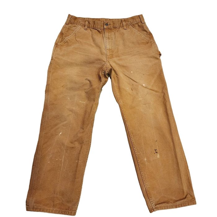 Carhartt Carhartt Men's 4 Dungaree Fit Duck Canvas Pants RN# 14806 ...