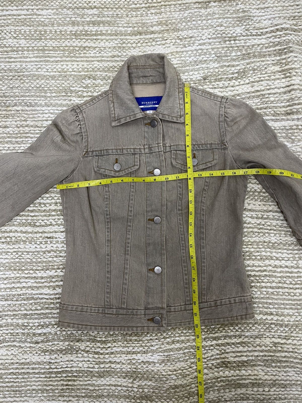 Burberry Vintage Burberry Denim Jacket Size S / US 4 / IT 40 - 12 Thumbnail