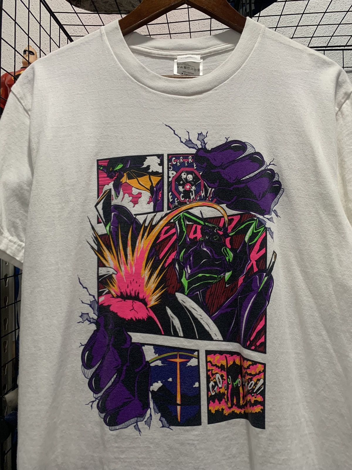 Anime × Japanese Brand Evangelion Store Tshirt Size US L / EU 52-54 / 3 - 3 Thumbnail