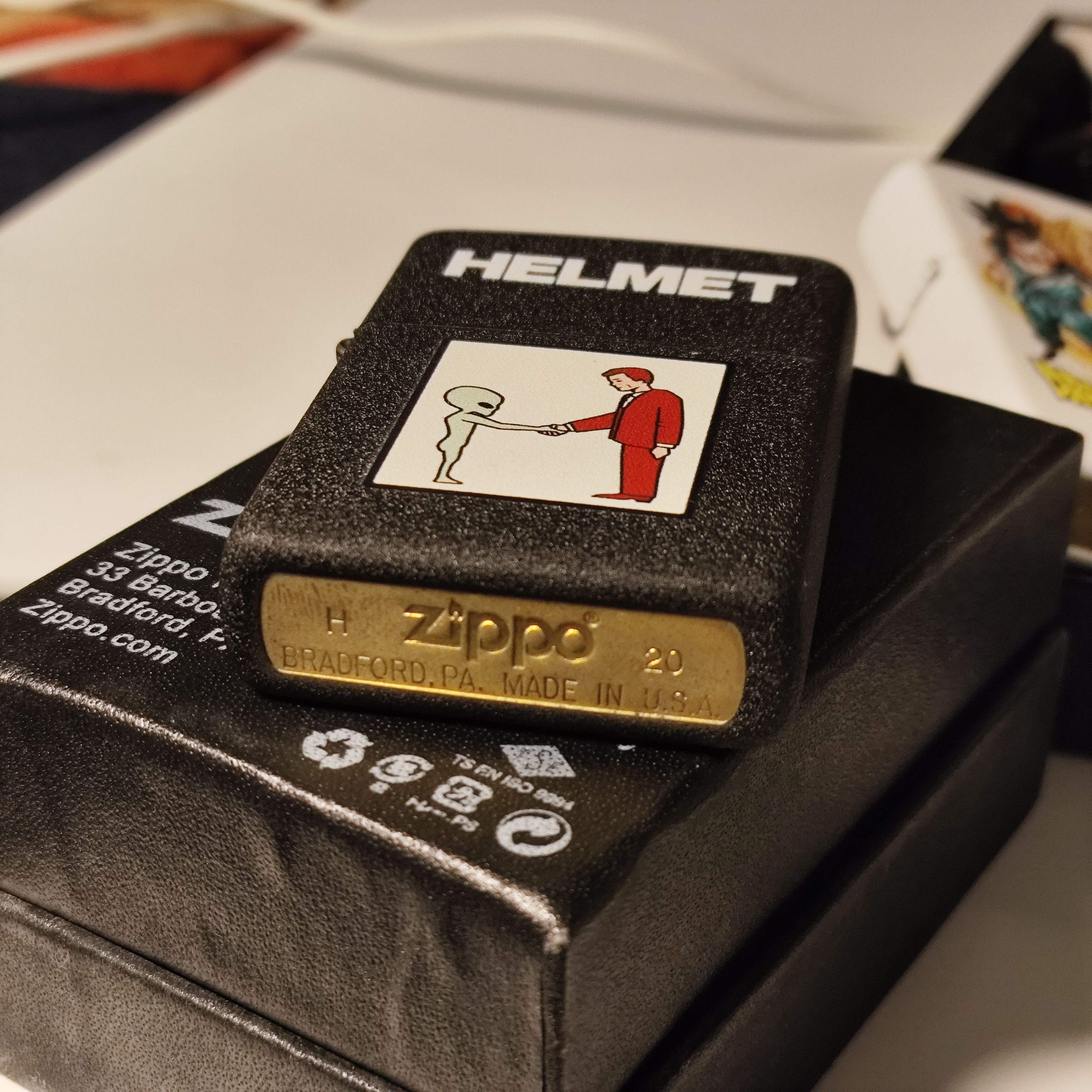 Zippo Helmet Zippo Lighter Size ONE SIZE - 2 Thumbnail