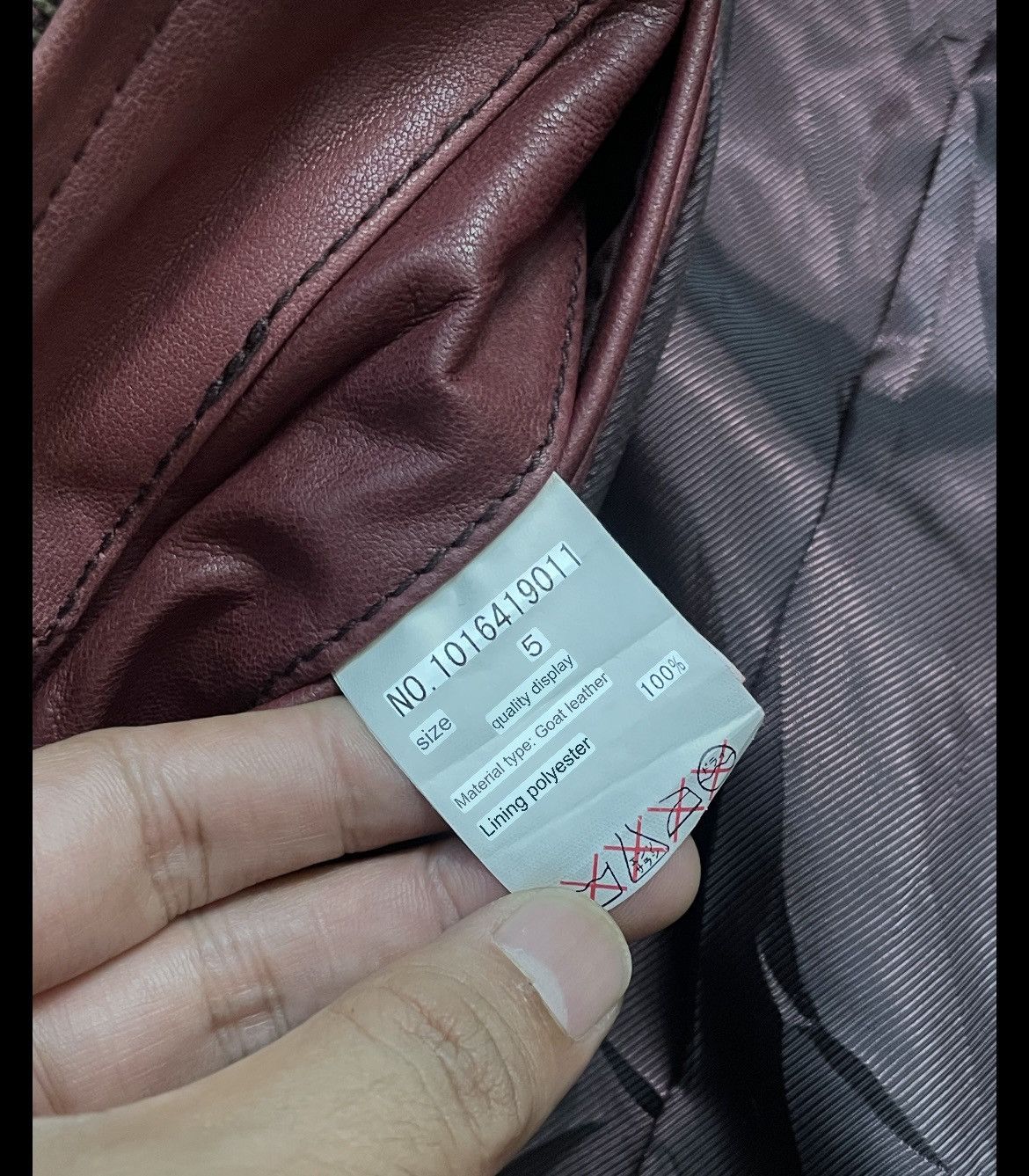 Tete Homme Tete Homme Japan Minimal Biker Leather Jacket (Goat Skin) Size US M / EU 48-50 / 2 - 17 Thumbnail