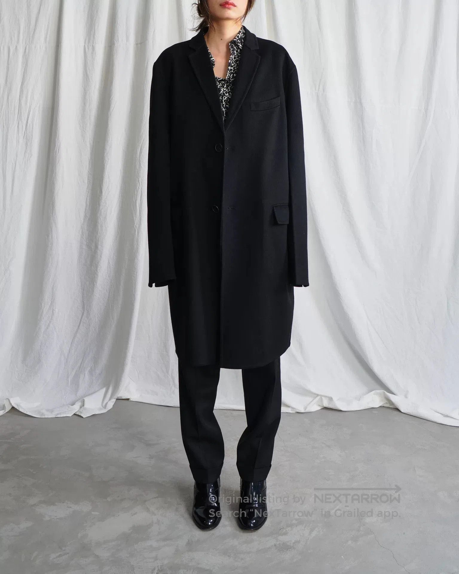 Valentino Valentino Noir Cashmere Blend Coat. Size US S / EU 44-46 / 1 - 3 Thumbnail