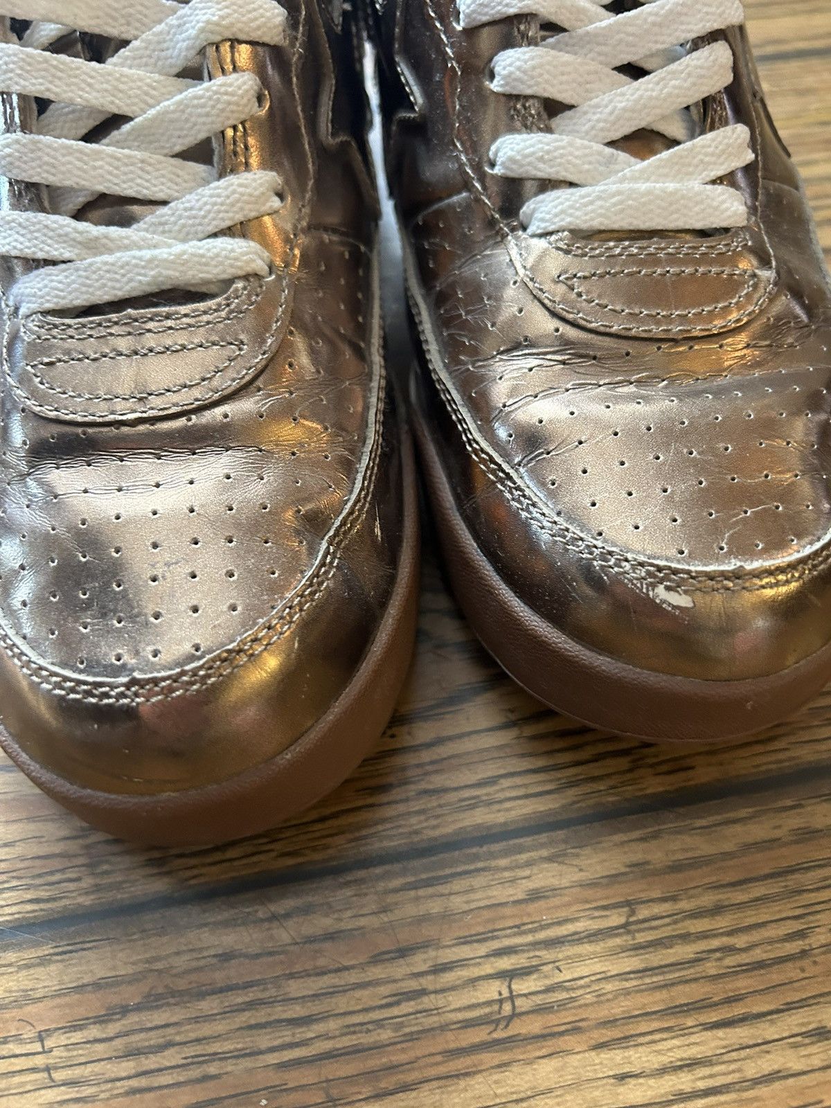 Bape Bape Gold Roadstas Size US 9.5 / EU 42-43 - 7 Thumbnail