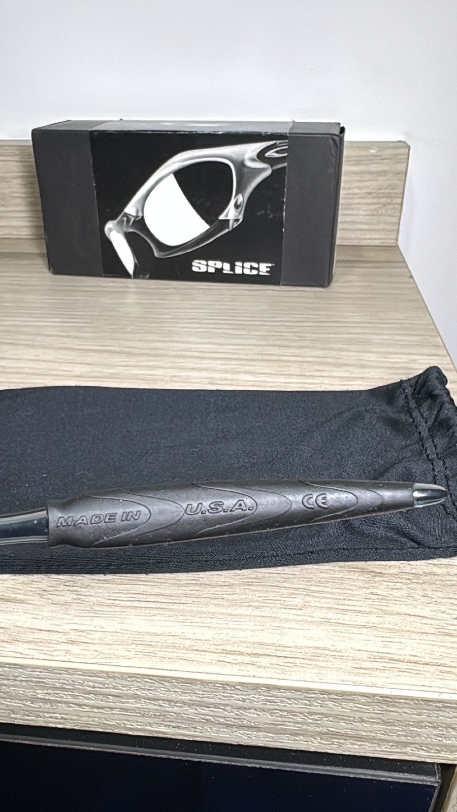 Oakley Splice Crystal Black/FMJ on Ice Size ONE SIZE - 2 Thumbnail