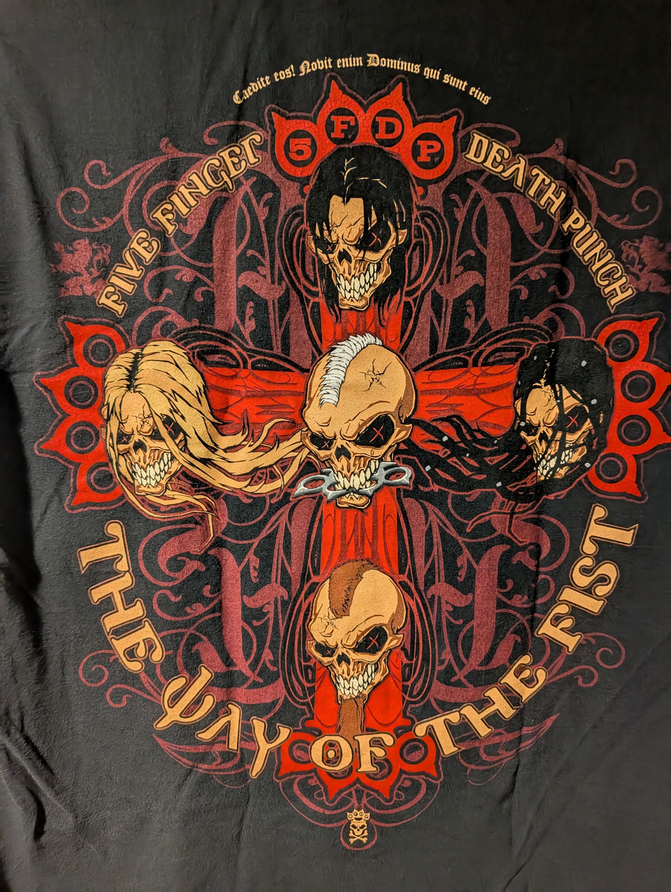 Band Tees Five Finger Death Punch Way of the Fist Band T-Shirt Double Size US XL / EU 56 / 4 - 5 Thumbnail