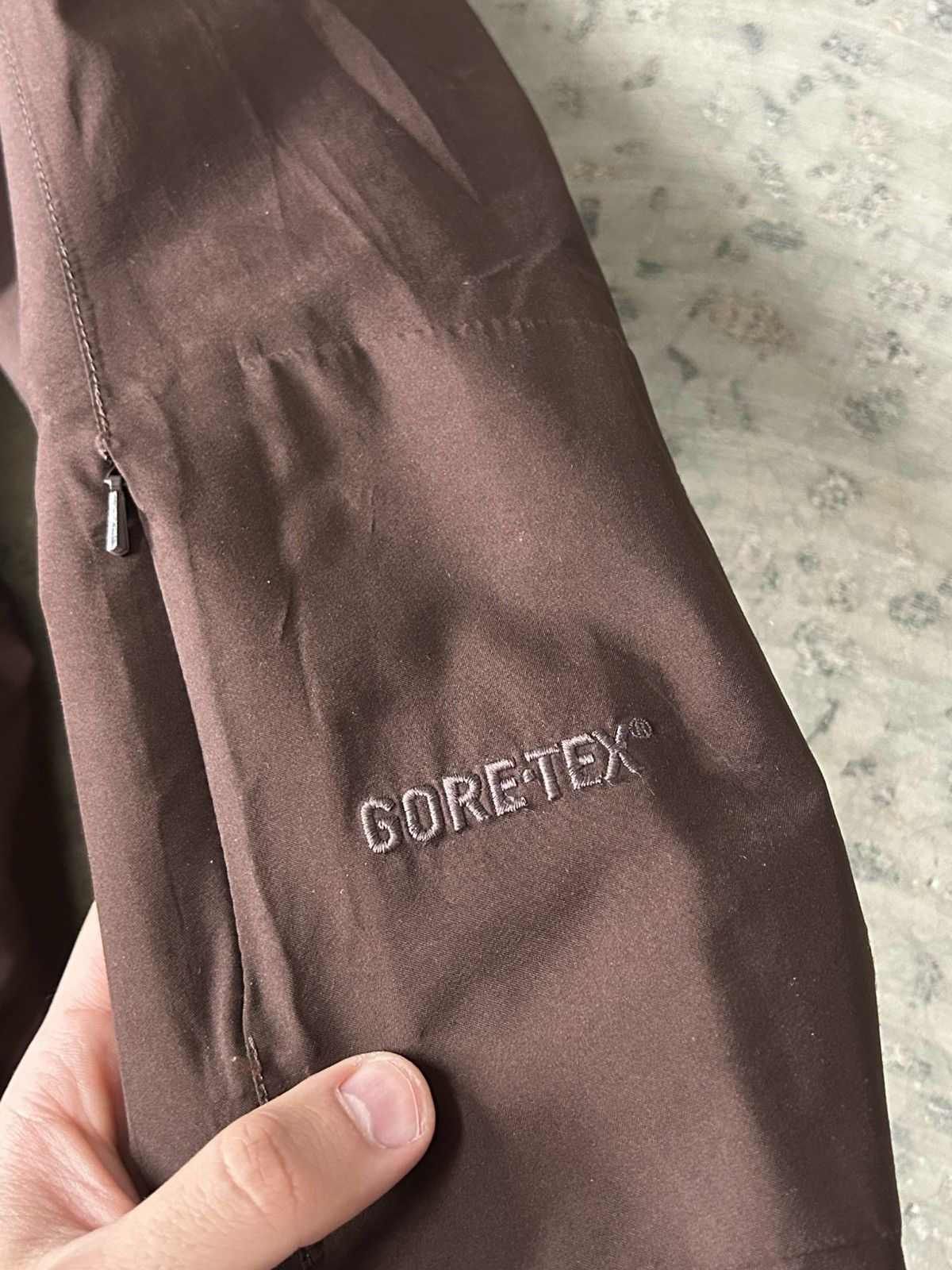 Goretex Vintage 90s The North Face Goretex Jacket TNF Brown Size S / US 4 / IT 40 - 7 Thumbnail