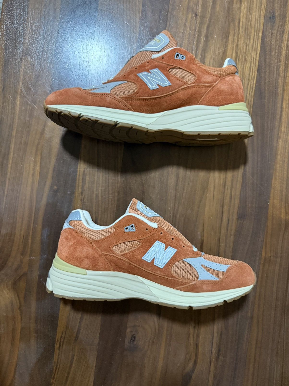 New Balance NEW BALANCE Made UK 991v2 Vintage Sports Potter’s Clay Sz 11 Size US 11 / EU 44 - 3 Thumbnail
