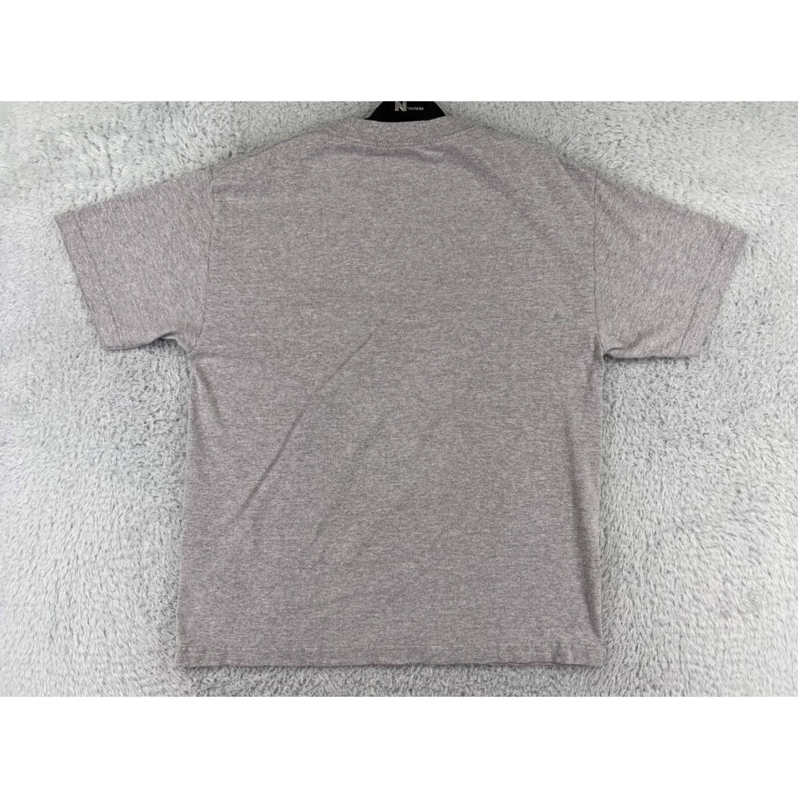 Nike Nike Shirt Mens Large Gray Spellout Graphic Print Short Sleeve Cotton Blend Size US L / EU 52-54 / 3 - 2 Thumbnail