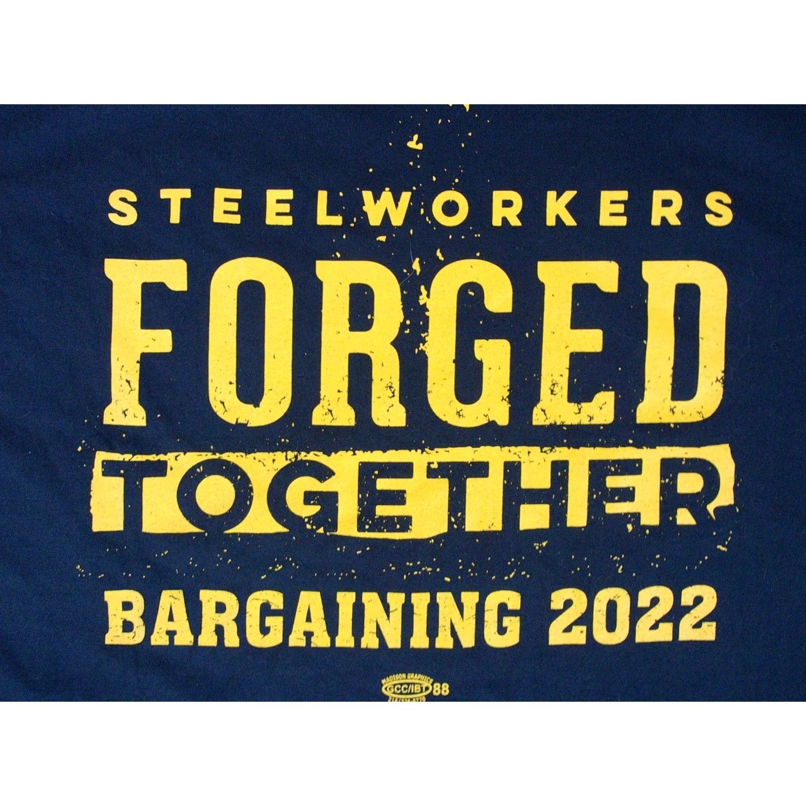 Vintage UNITED STEELWORKERS LOCAL 979 Shirt Mens 2XL Trade Union USA CLEVELAND CLIFFS - Vintage Size US XXL / EU 58 / 5 - 3 Thumbnail