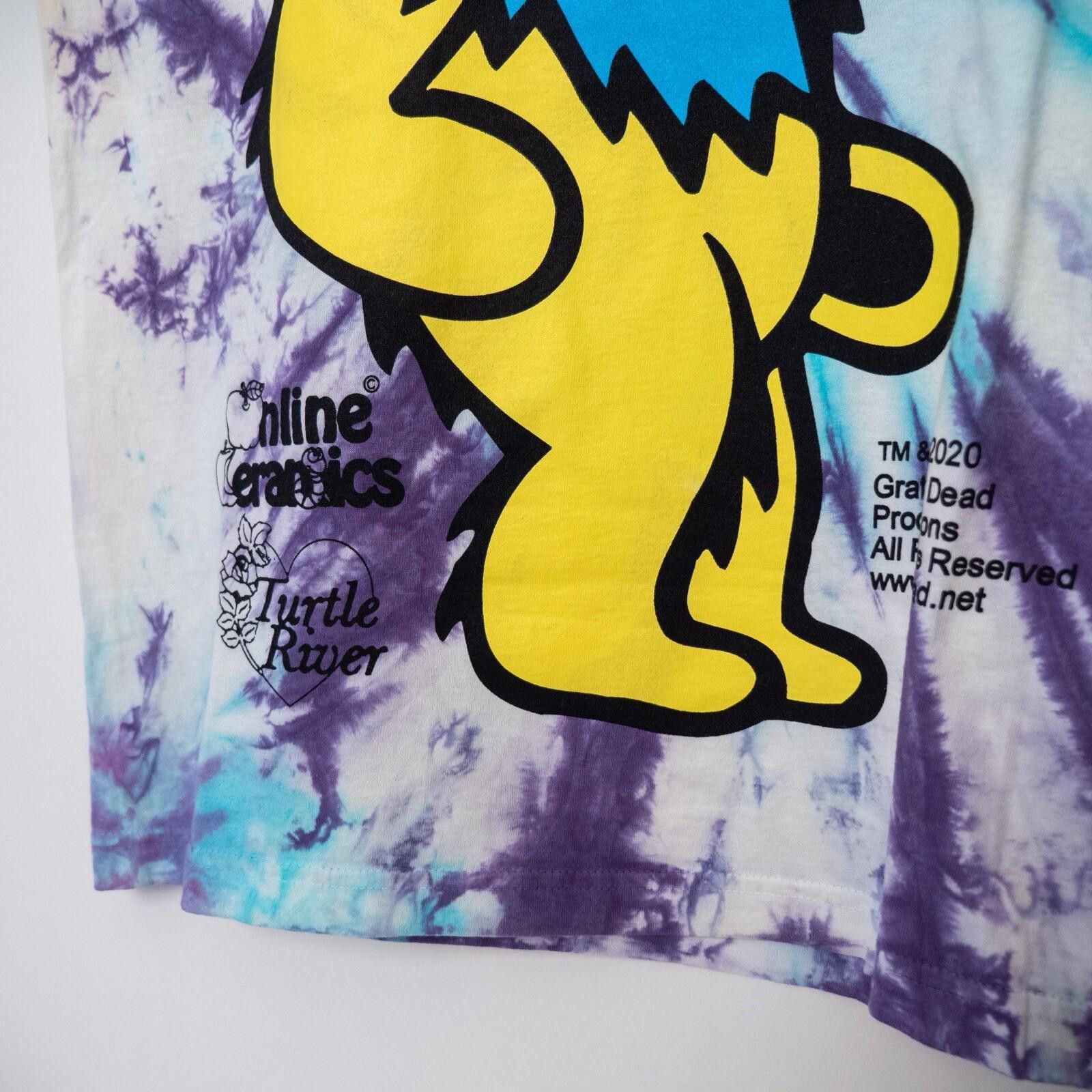 Online Ceramics Online Ceramics Grateful Dead 2020 Bear T-Shirt Small Size US S / EU 44-46 / 1 - 3 Thumbnail