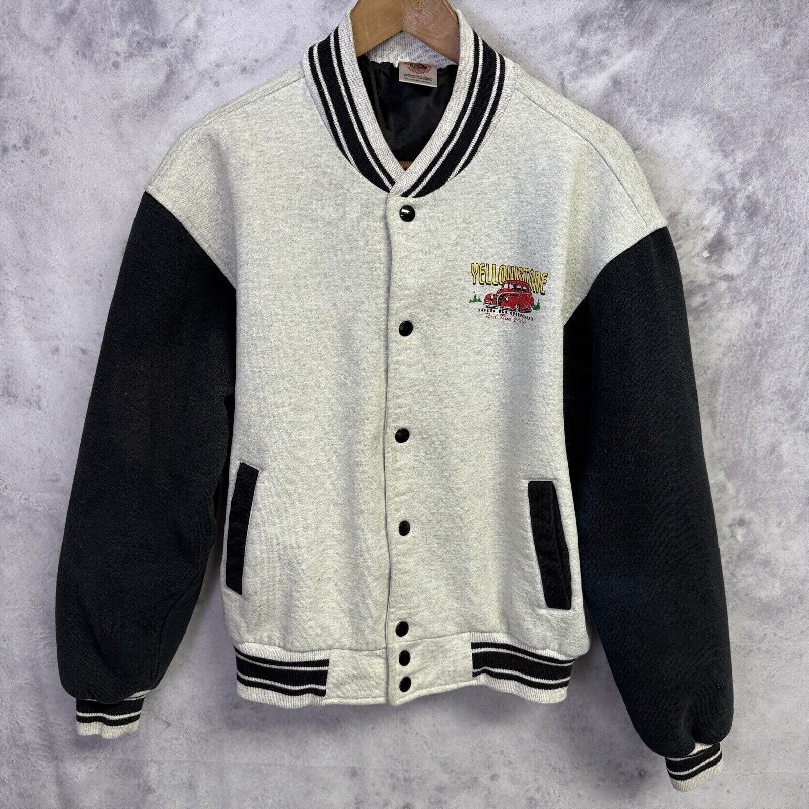 Vintage Vintage Yellowstone Car Button Snap Sweatshirt Mens Large Size US L / EU 52-54 / 3 - 2 Thumbnail