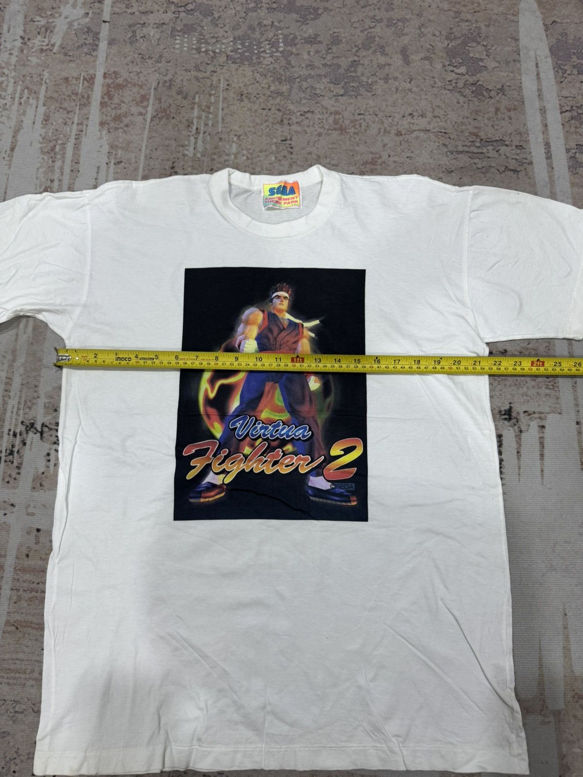 Vintage vintage SEGA - VIRTUAL FIGHTER single stitch tee Size US L / EU 52-54 / 3 - 8 Thumbnail