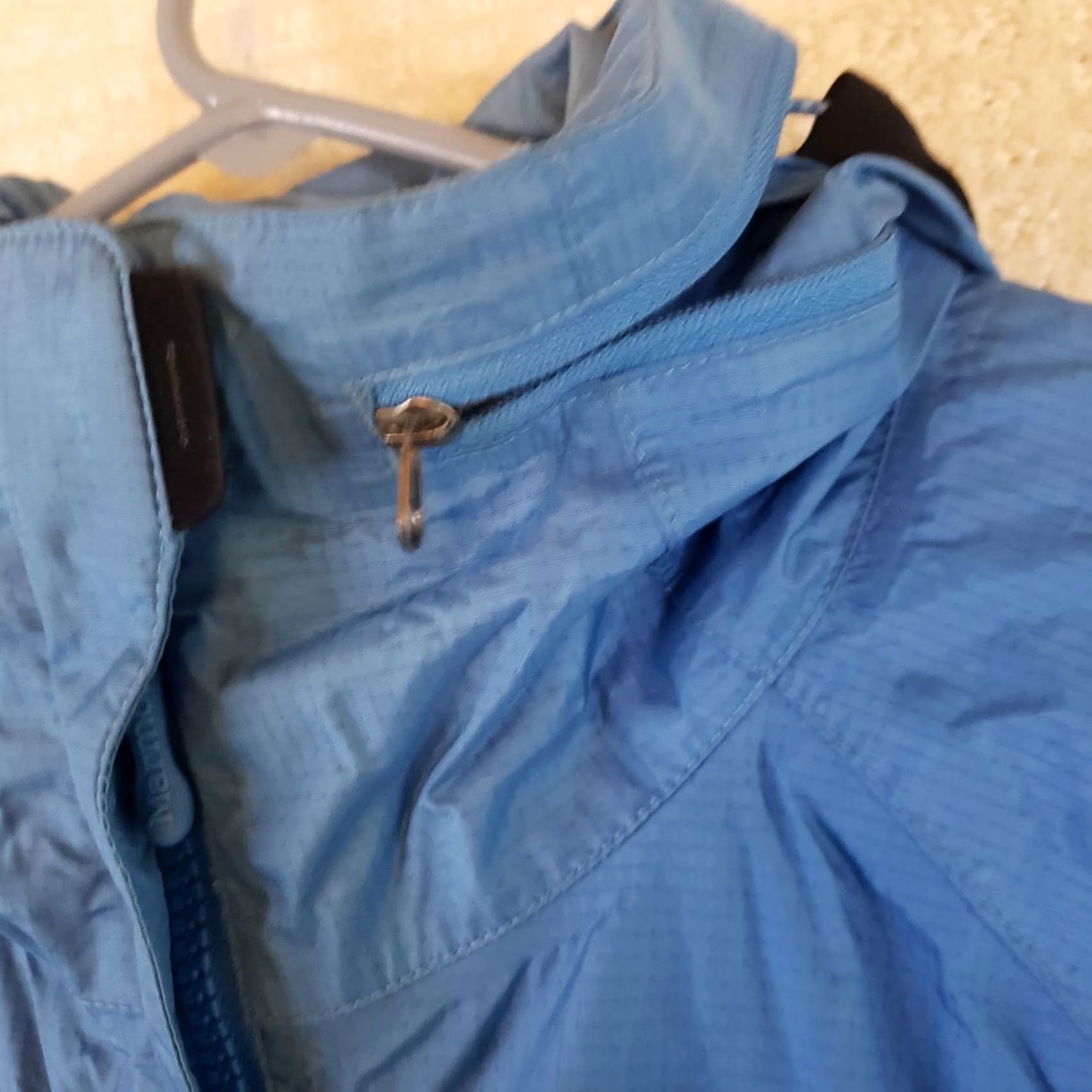 Marmot Marmot Wind Rain Jacket Women's M Blue Full Zip Hooded Neoprene Cuffs Windbreaker Rain Coat Casual Travel Size M / US 6-8 / IT 42-44 - 7 Thumbnail