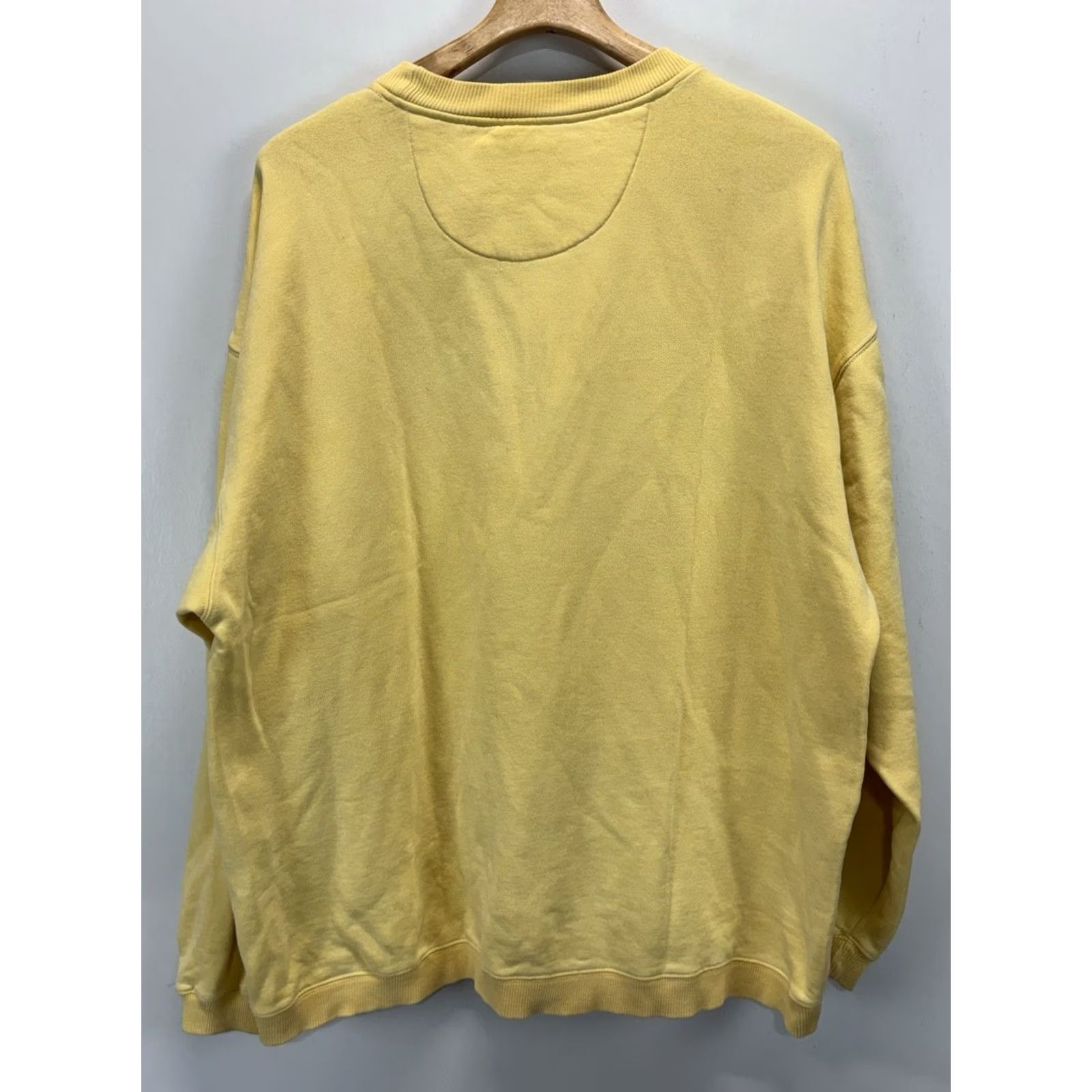 Eddie Bauer VINTAGE Eddie Bauer EBTEK Sweatshirt Mens Yellow Logo Crewneck Pullover 90s Logo Graphic Print Sweatshirt Mens Large Yellow 90s Theme Mens Size US L / EU 52-54 / 3 - 4 Thumbnail
