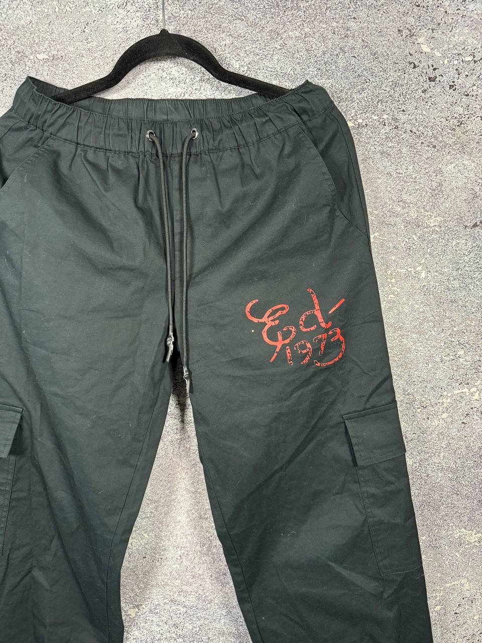 Ed Hardy × Urban Outfitters Ed Hardy x Urban Outfitters Cargo Pants Cotton Men XS Black Size US 30 / EU 46 - 3 Thumbnail