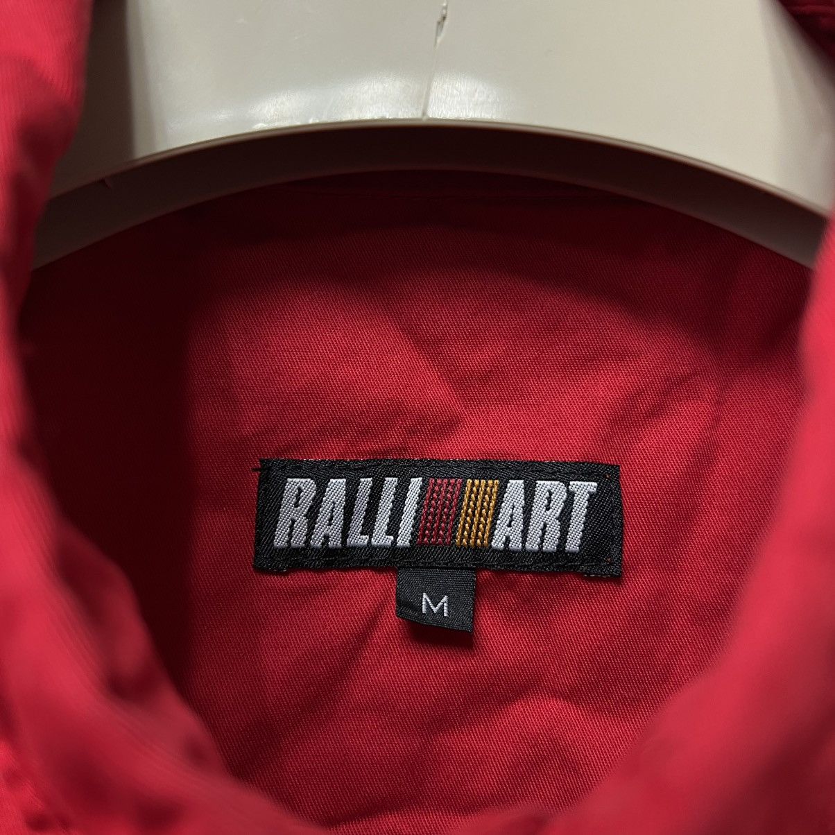 Japanese Brand Vintage Ralli Art Mitsubishi Motor Sports Shirt Button Up Size US M / EU 48-50 / 2 - 14 Thumbnail