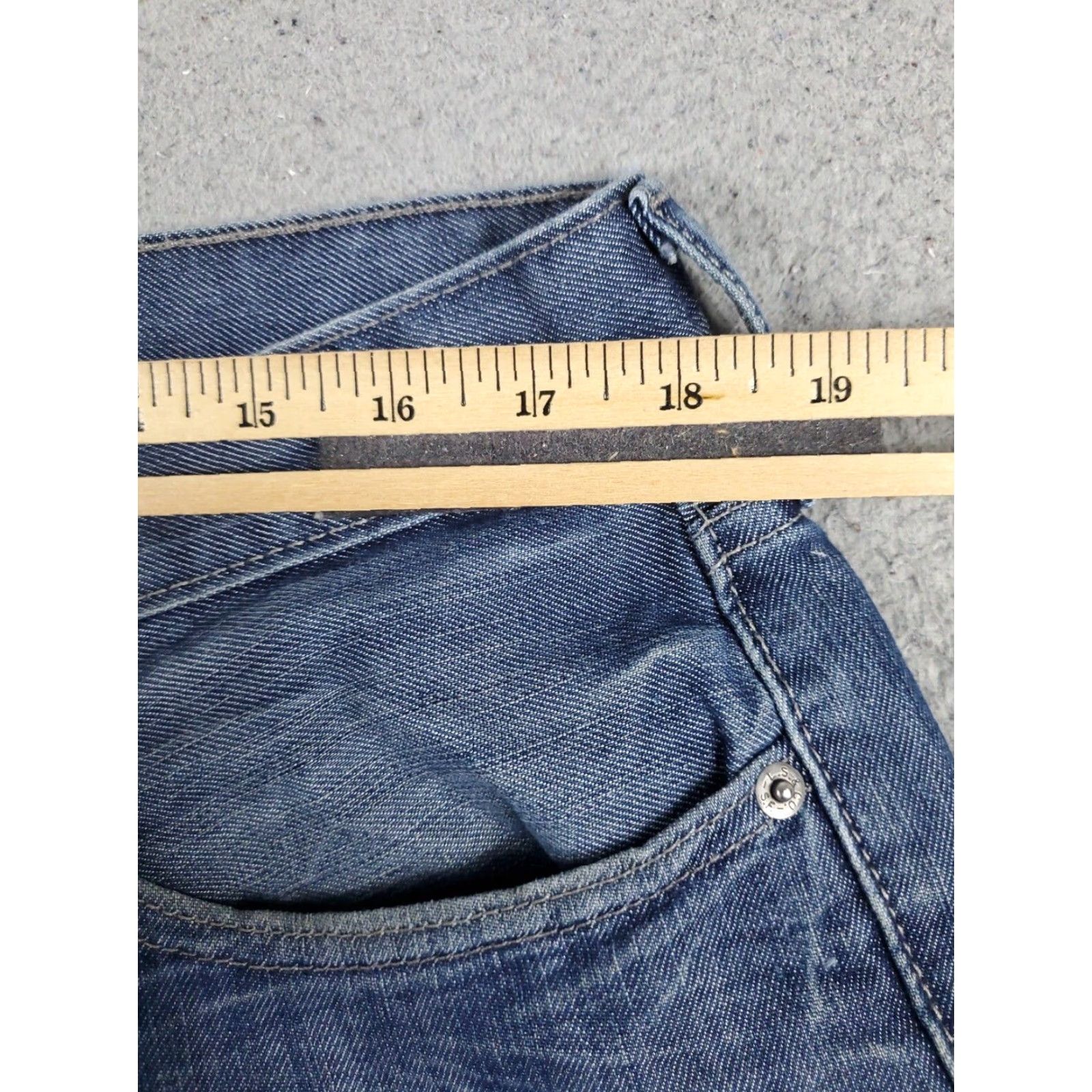 Levi's Levis 514 Straight Leg Jeans Mens 36x30 Blue Cotton Casual 5-Pocket Size US 36 / EU 52 - 4 Thumbnail