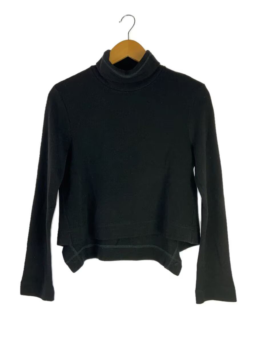 Yohji Yamamoto Cropped Knit Mock Turtle Neck Sweater Size M / US 6-8 / IT 42-44 - 1 Thumbnail