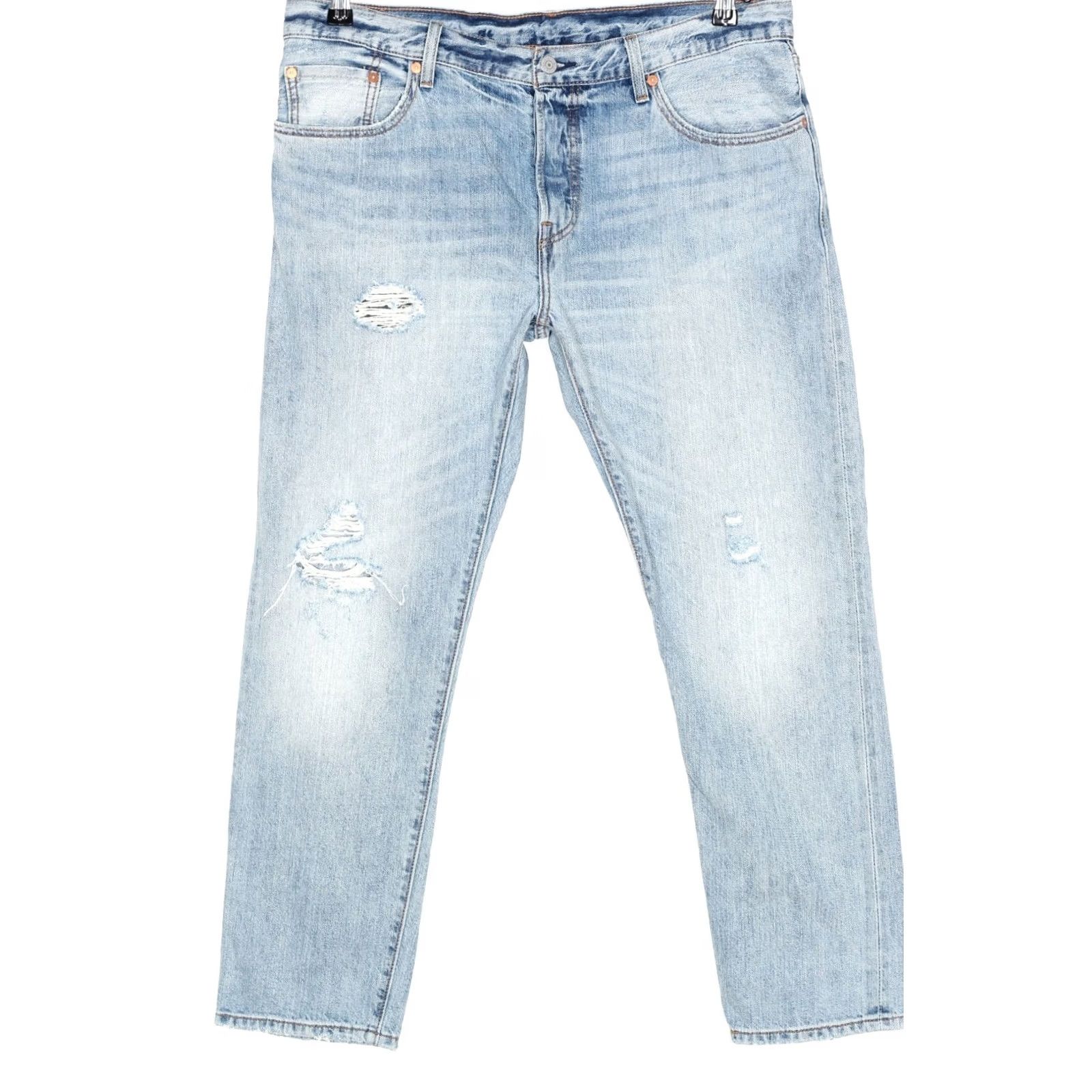 Levi's LEVI’S 501 CT Custom Tapered Jeans Women W31 L28 Jeans Size 24" / US 00 / IT 34 - 2 Thumbnail