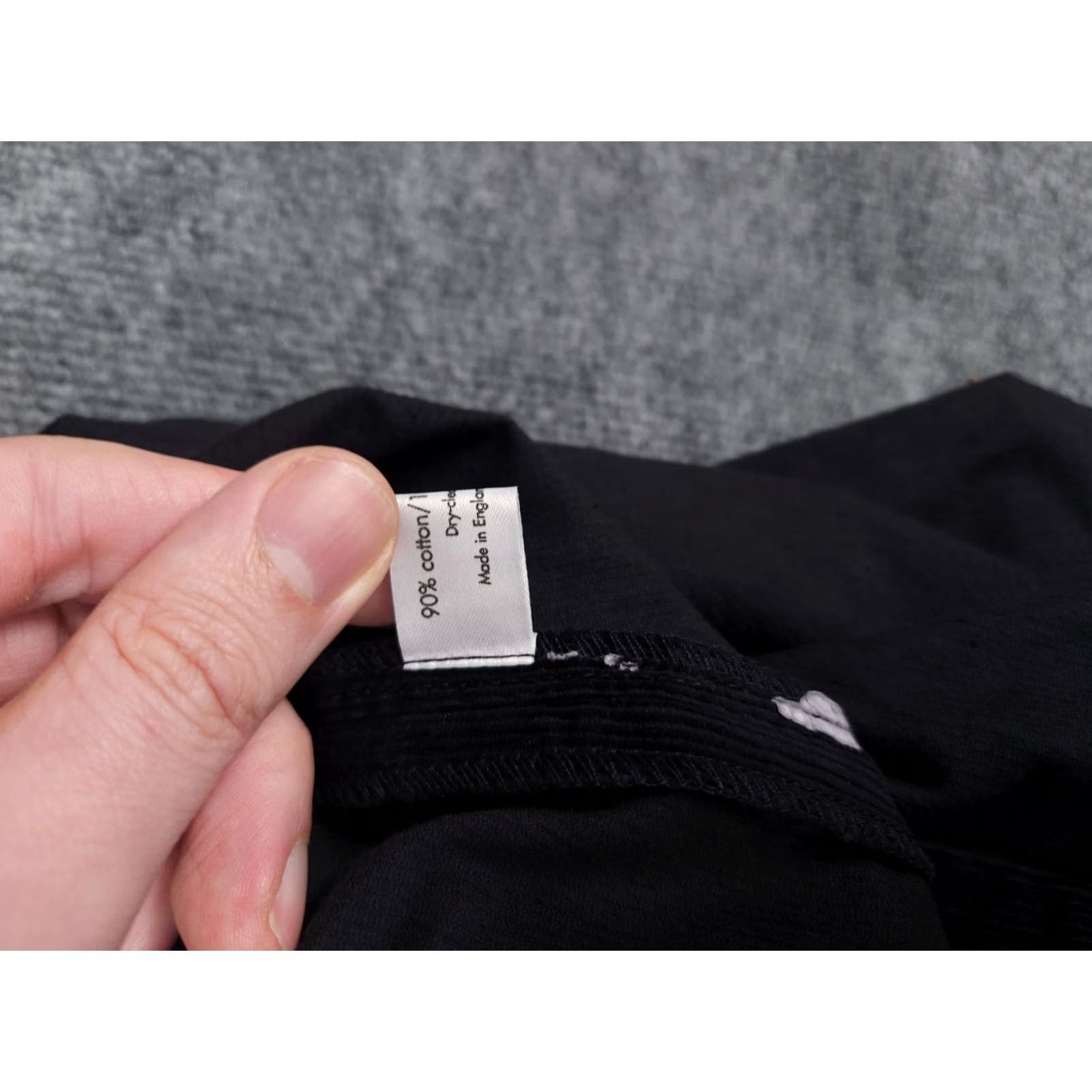 eskandar Eskandar Skirt Womens 1 Black Cashmere Blend Maxi Long Regular UK Made England Women L 26x32 Bohemian Art Festival Casual Travel Workwear Shirt? Size 36" / US 14 / IT 50 - 5 Thumbnail