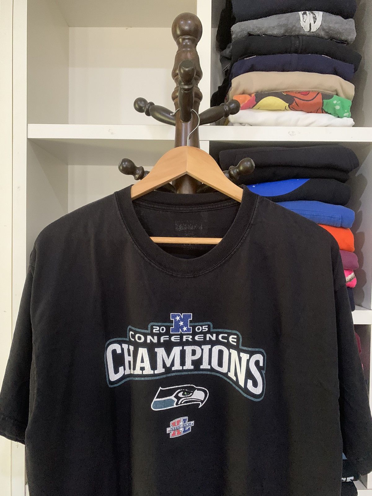 Champion × NFL × Vintage Vintage 2005 Conference Champion Tee Size US L / EU 52-54 / 3 - 5 Thumbnail