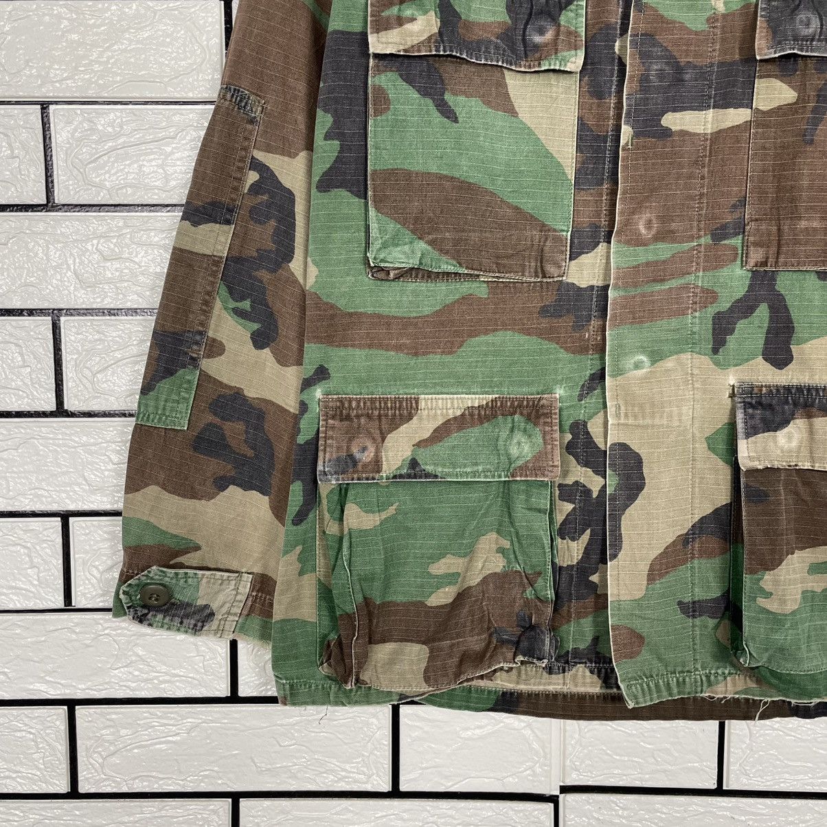 Other Vintage Nato US Army Camo Combat Jacket Size US XS / EU 42 / 0 - 3 Thumbnail
