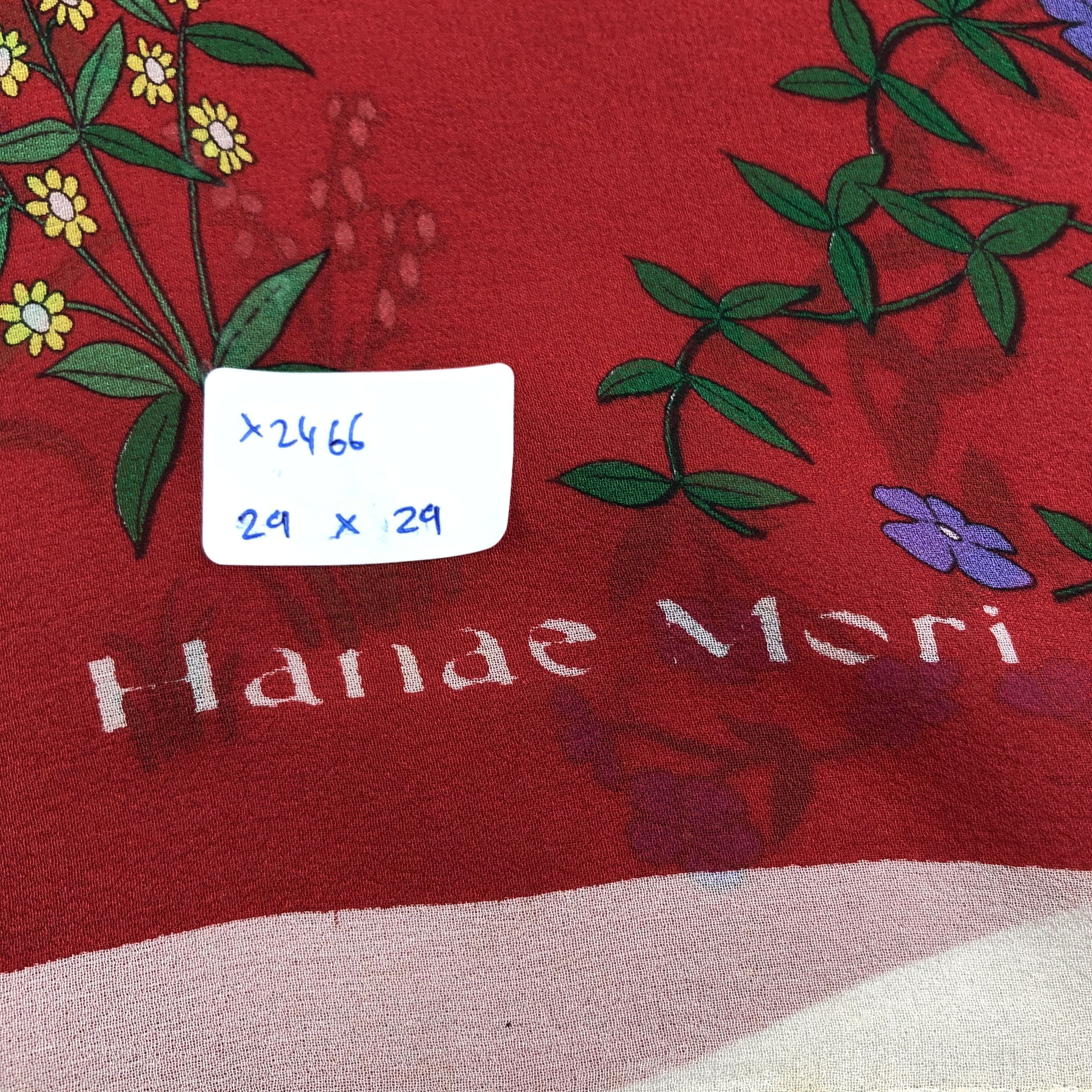 Hanae Mori Vintage Hanae Mori Silk Scarf Size ONE SIZE - 7 Thumbnail