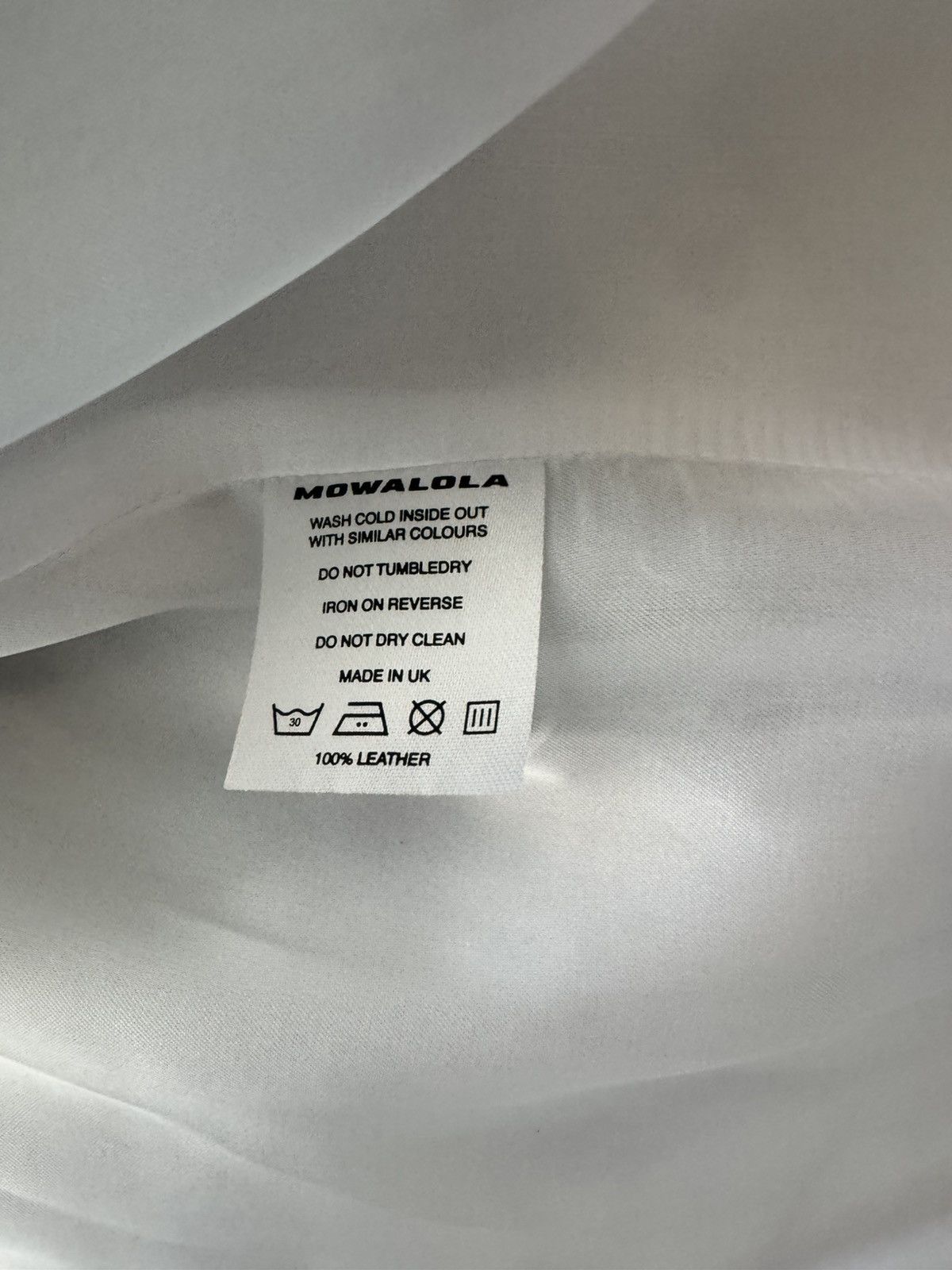 Mowalola Mowalola Leather Blazer Size 48R - 5 Thumbnail