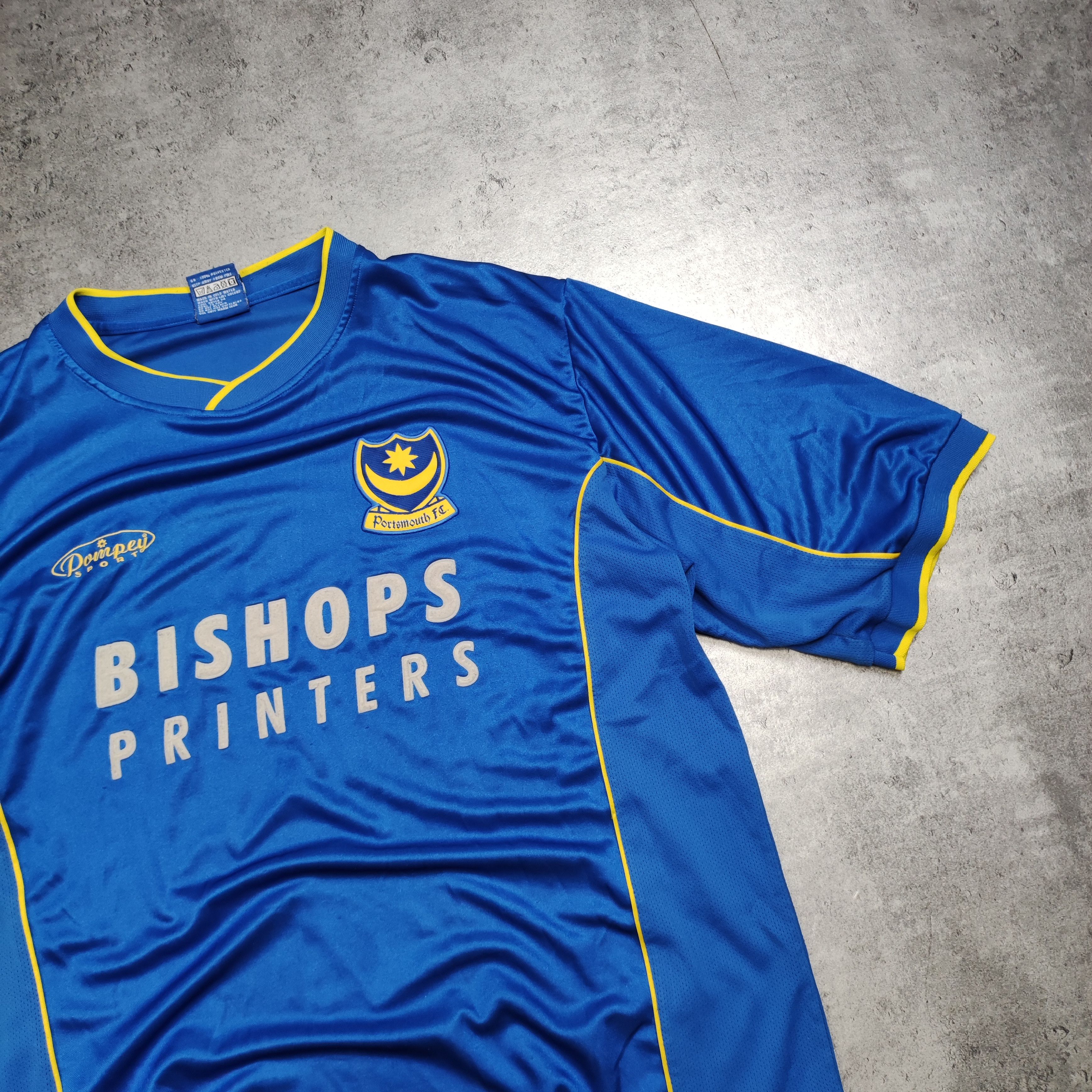 Vintage RARE 2000 OG 90s Portshmouth Football Soccer Home Kit Size US XXL / EU 58 / 5 - 3 Thumbnail