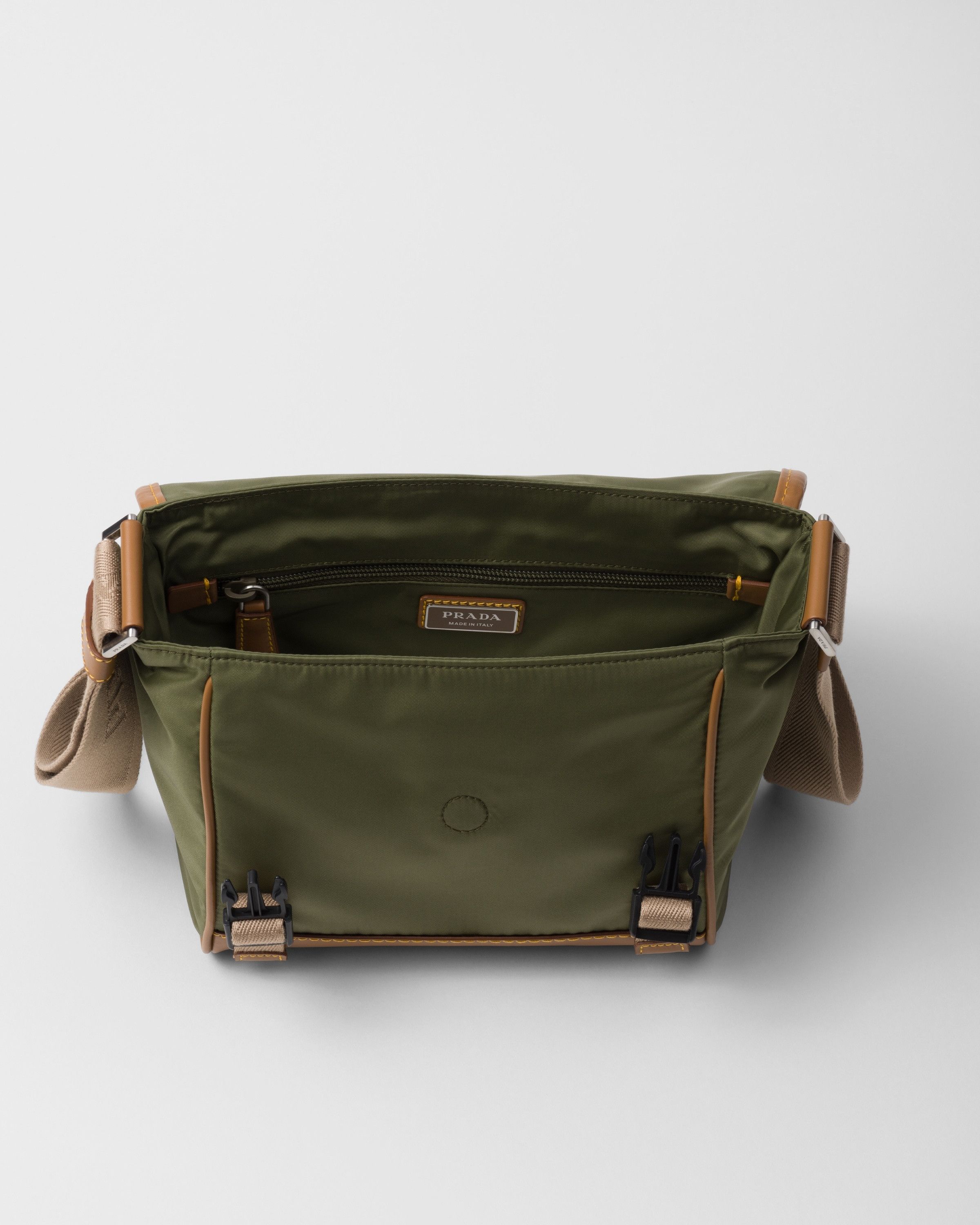 Prada o1bcso1str1025 Size: OS / Re-Nylon Shoulder Bag in Green Size ONE SIZE - 4 Thumbnail