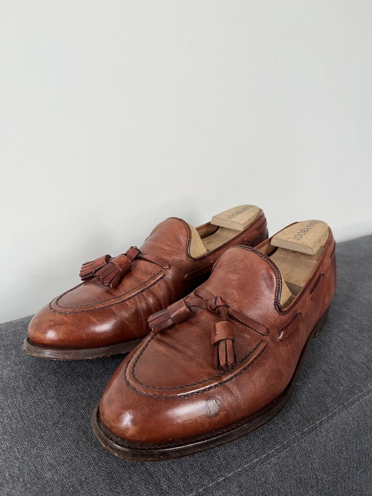 Cheaney Cheaney Boston Brown Made in England Loafers sz UK8 Size US 9 / EU 42 - 15 Thumbnail