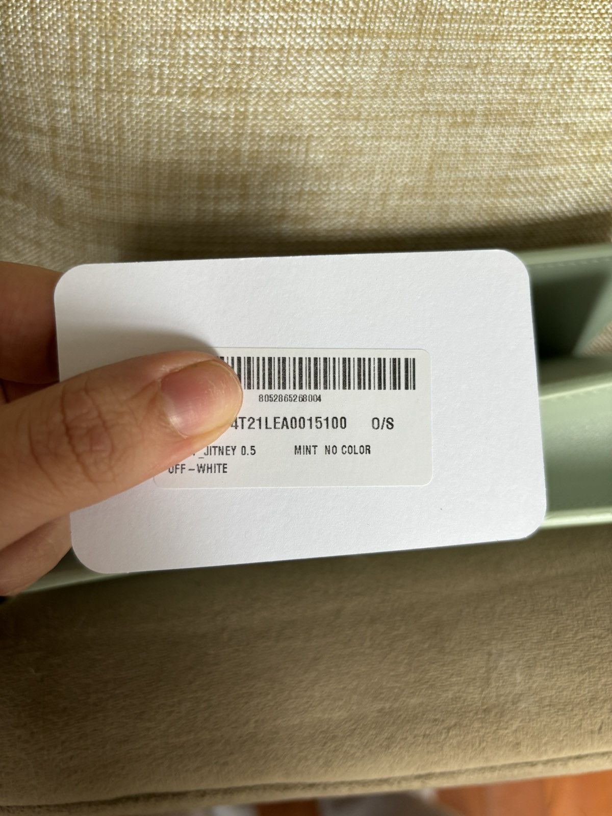 Off-White Off-White Jitney 0.5 Purse Size ONE SIZE - 5 Thumbnail