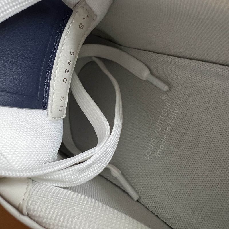 Louis Vuitton Louis Vuitton x Nigo Low-Top Denim Trainers -2508 Size US 9 / EU 42 - 5 Thumbnail