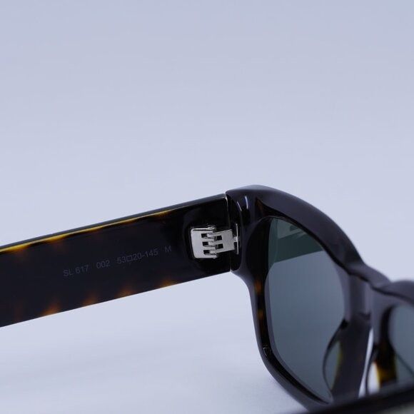 Saint Laurent Paris 🕶️ New Saint Laurent SL617 002 Sunglasses - Dark Havana Size ONE SIZE - 7 Thumbnail