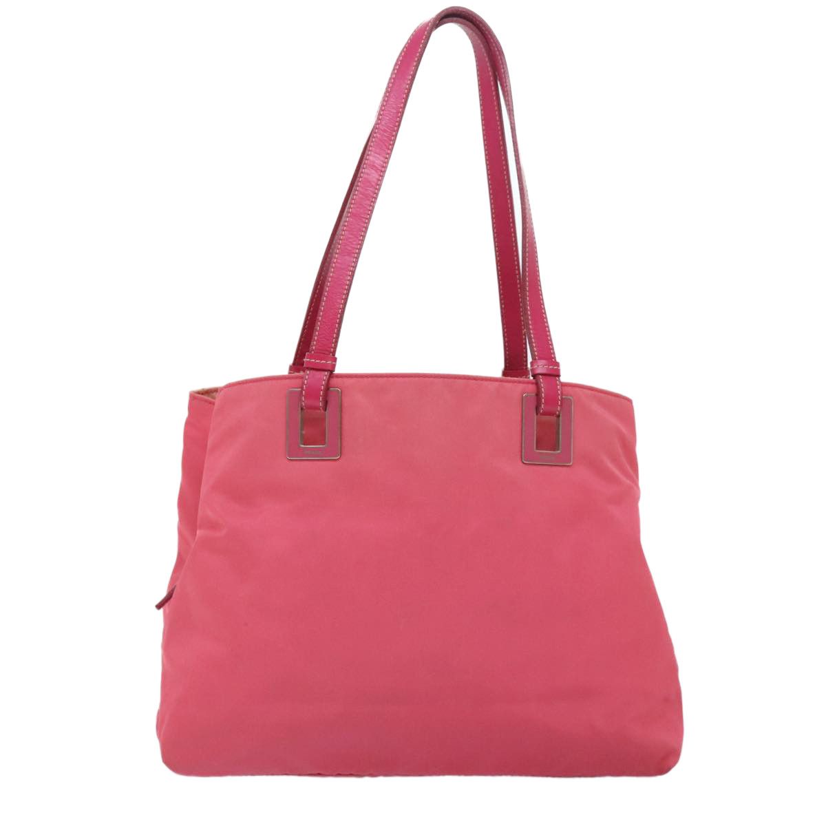 Prada Re-Nylon Pink Synthetic Tote Bag (Pre-Owned) Size ONE SIZE - 1 Thumbnail