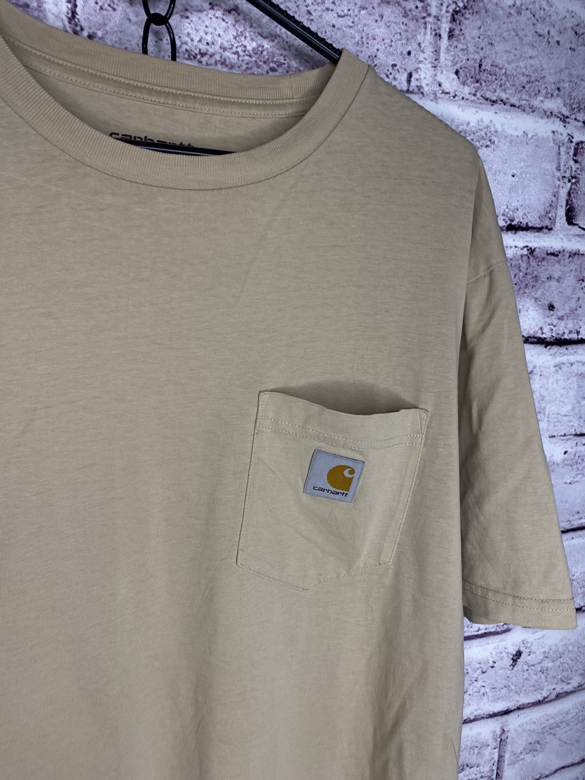 Carhartt MENS T-Shirt Vintage Carhartt mini logo streetwear y2k Size US L / EU 52-54 / 3 - 3 Thumbnail