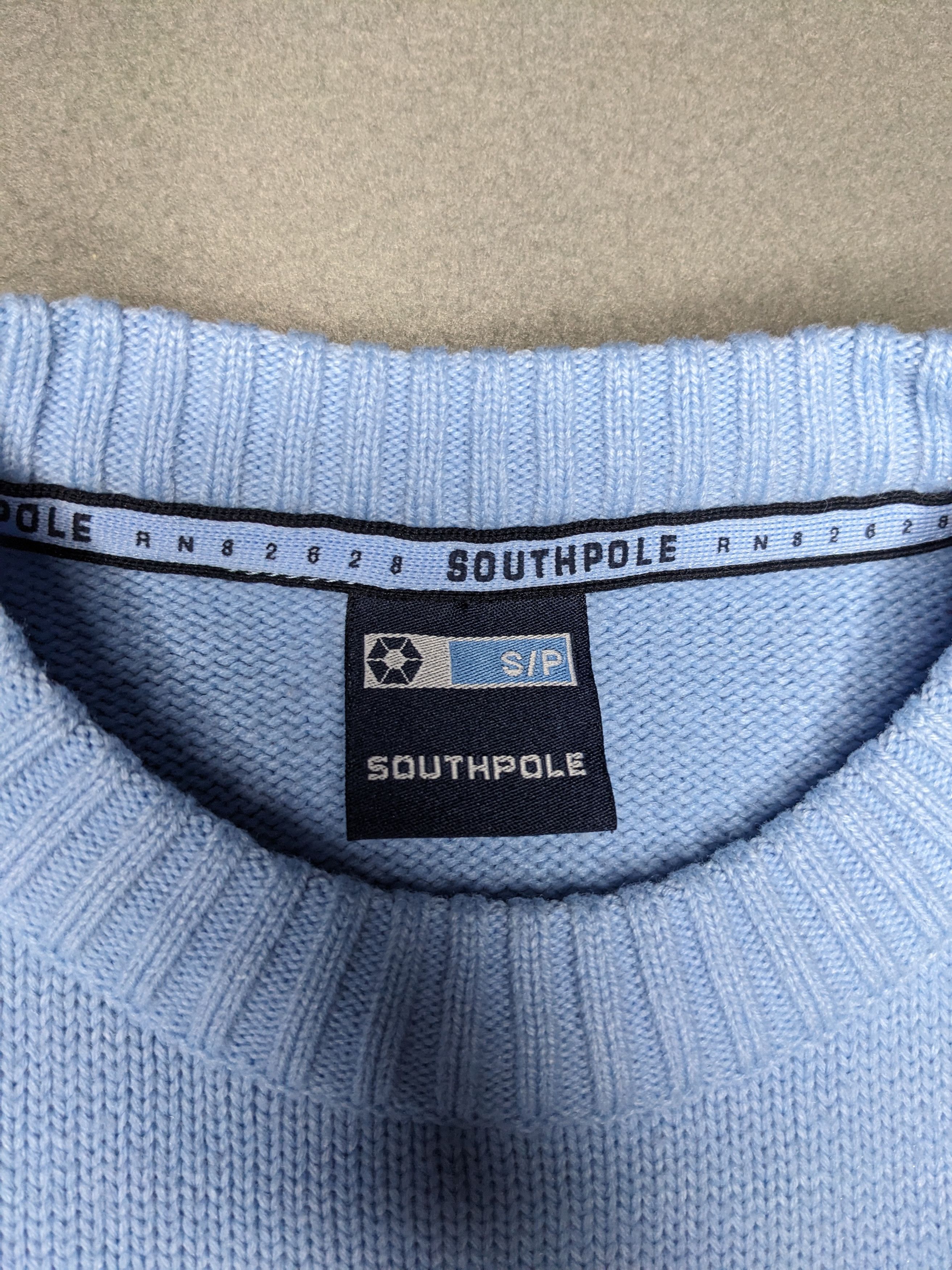 Southpole VINTAGE Southpole Y2K Knit Sweater Ribbed Acrylic Small Size US S / EU 44-46 / 1 - 6 Thumbnail