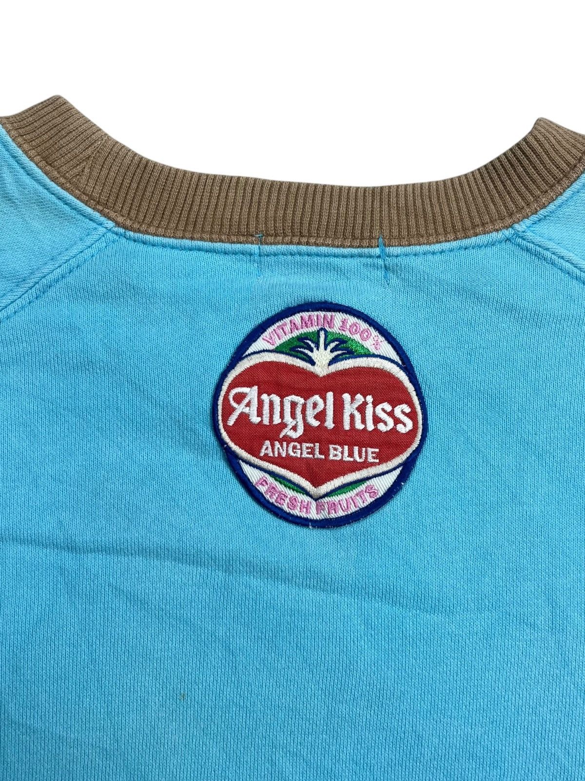 Angel Blue 2000s Angel Blue - Strawberry Guitar Patchwork Crewneck Size US M / EU 48-50 / 2 - 5 Thumbnail