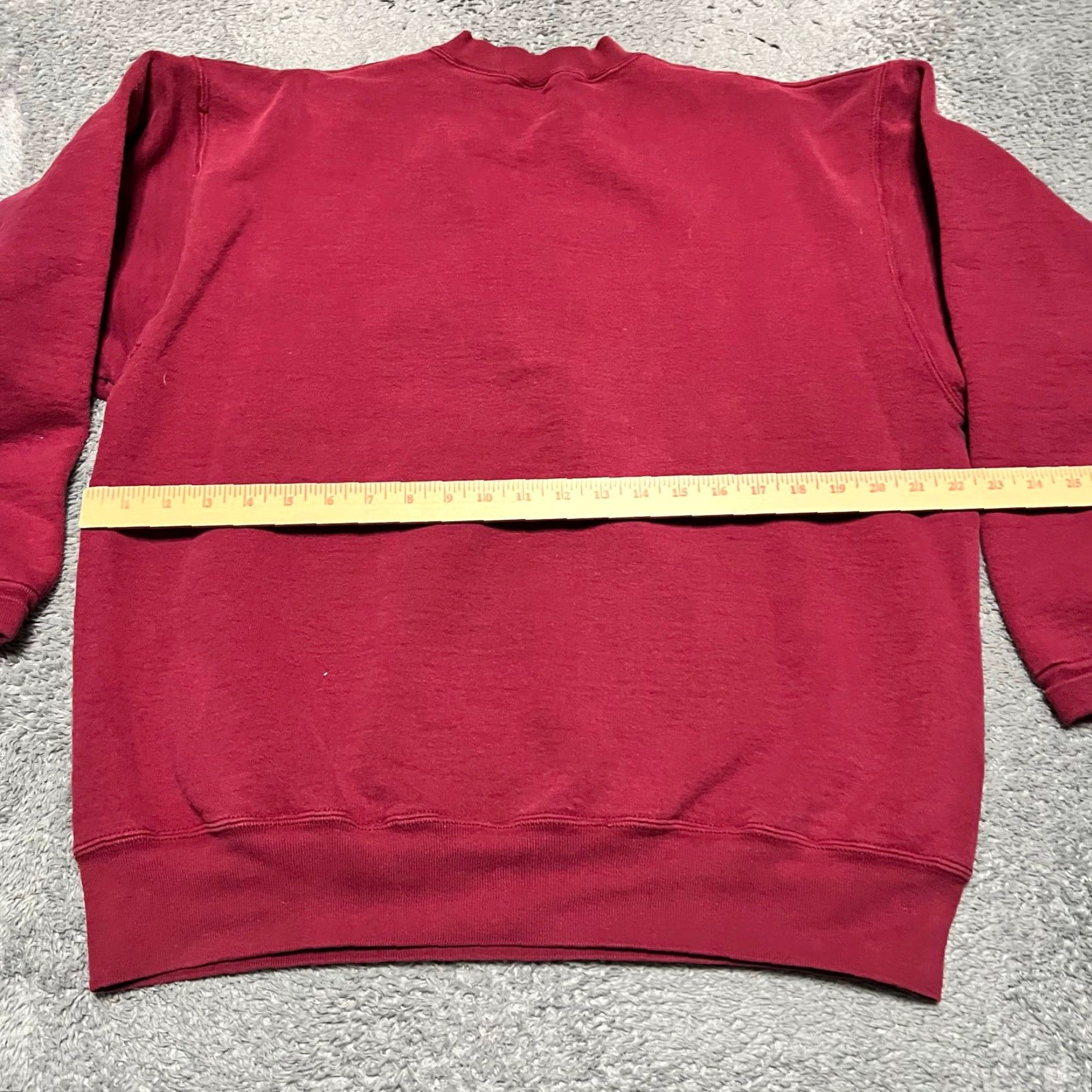 Fruit Of The Loom VINTAGE Chatfield Gophers Sweatshirt Fruit of the Loom Maroon Mens Large Size US L / EU 52-54 / 3 - 4 Thumbnail