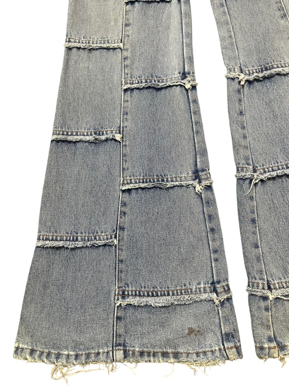 Hysteric Glamour Vintage Japanese Hagi Patchwork Hysteric Style Flared Jeans Size US 30 / EU 46 - 7 Thumbnail