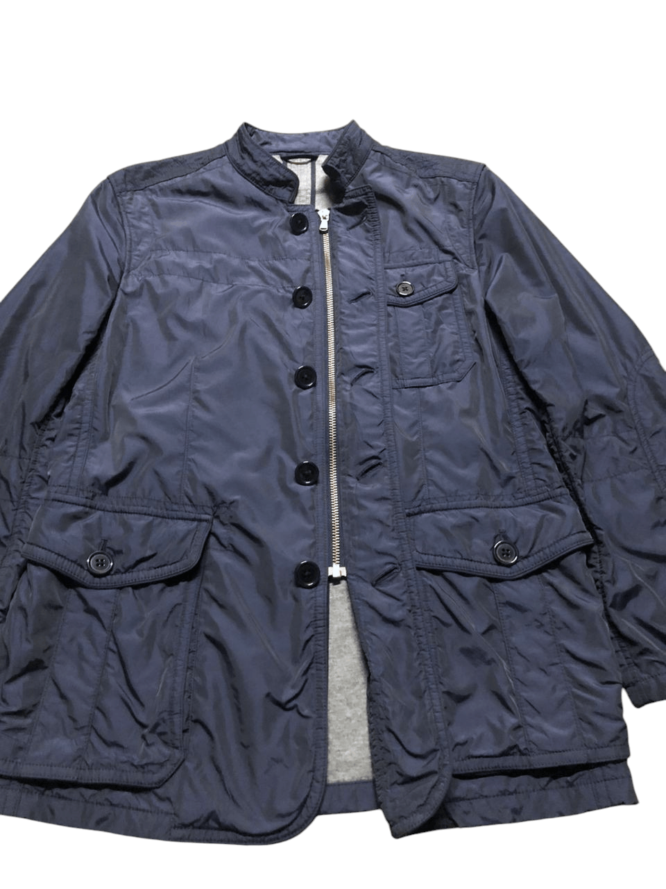 Yohji Yamamoto Vintage D'urban Yohji Yamamoto Polyester Safari Jacket Size US M / EU 48-50 / 2 - 4 Thumbnail