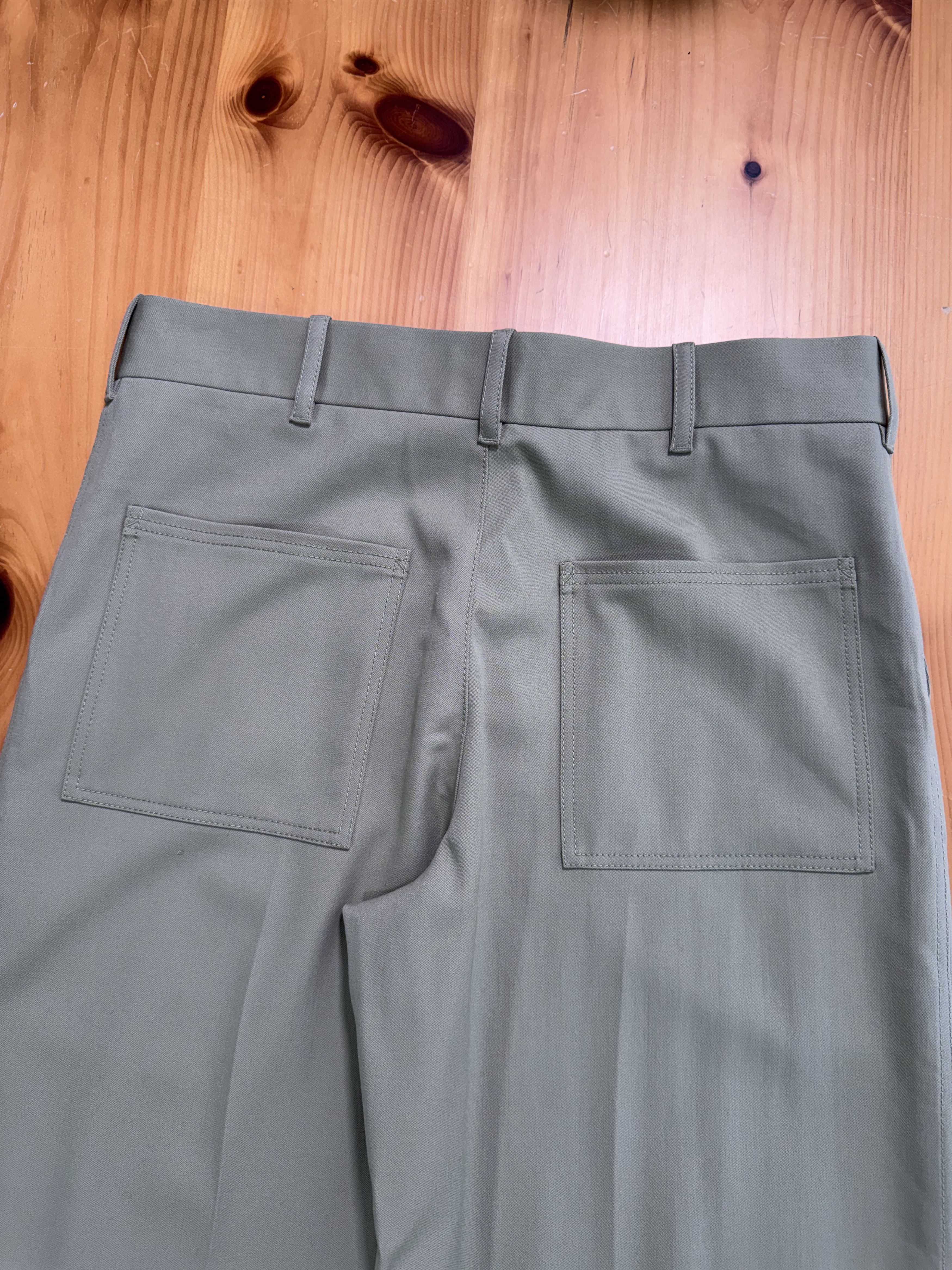 Bottega Veneta Bottega Veneta Wide Leg Cotton Twill Chino Trousers Size US 36 / EU 52 - 6 Thumbnail