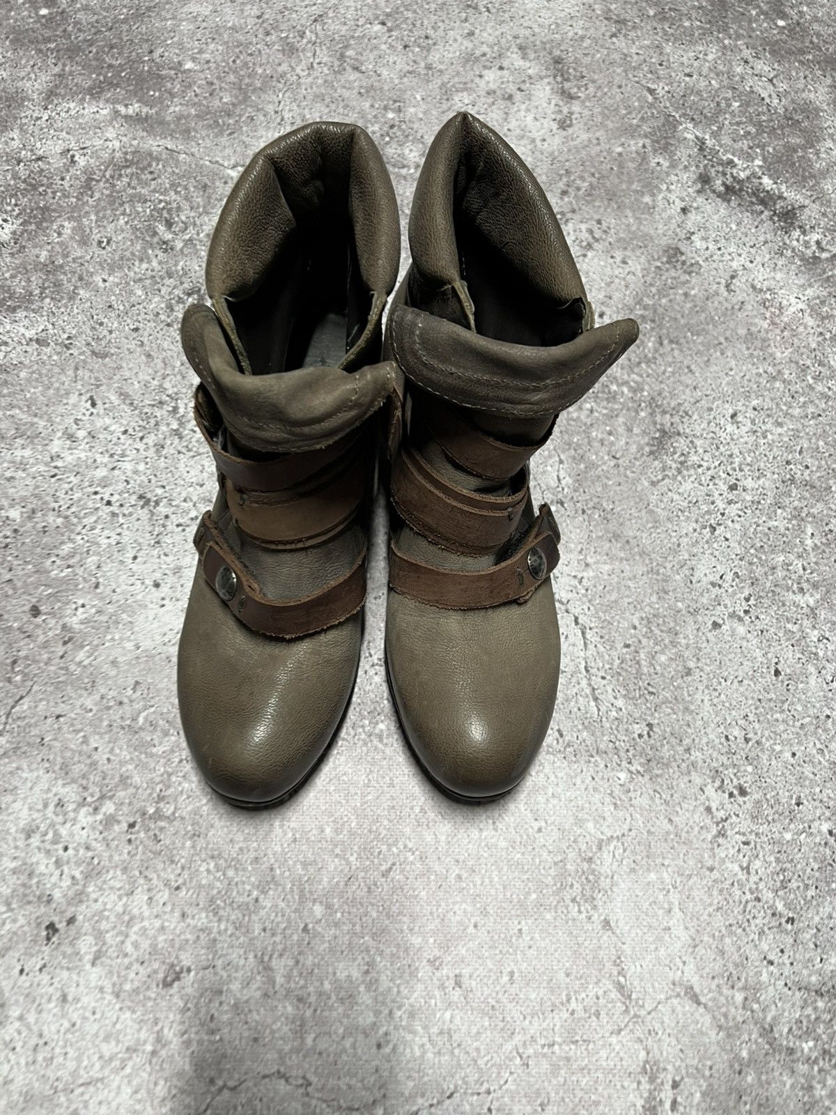 A.S.98 A.S.98 Brown Leather Avantgarde Boho Grunge Boots Size: 39 Size US 9 / IT 39 - 7 Thumbnail